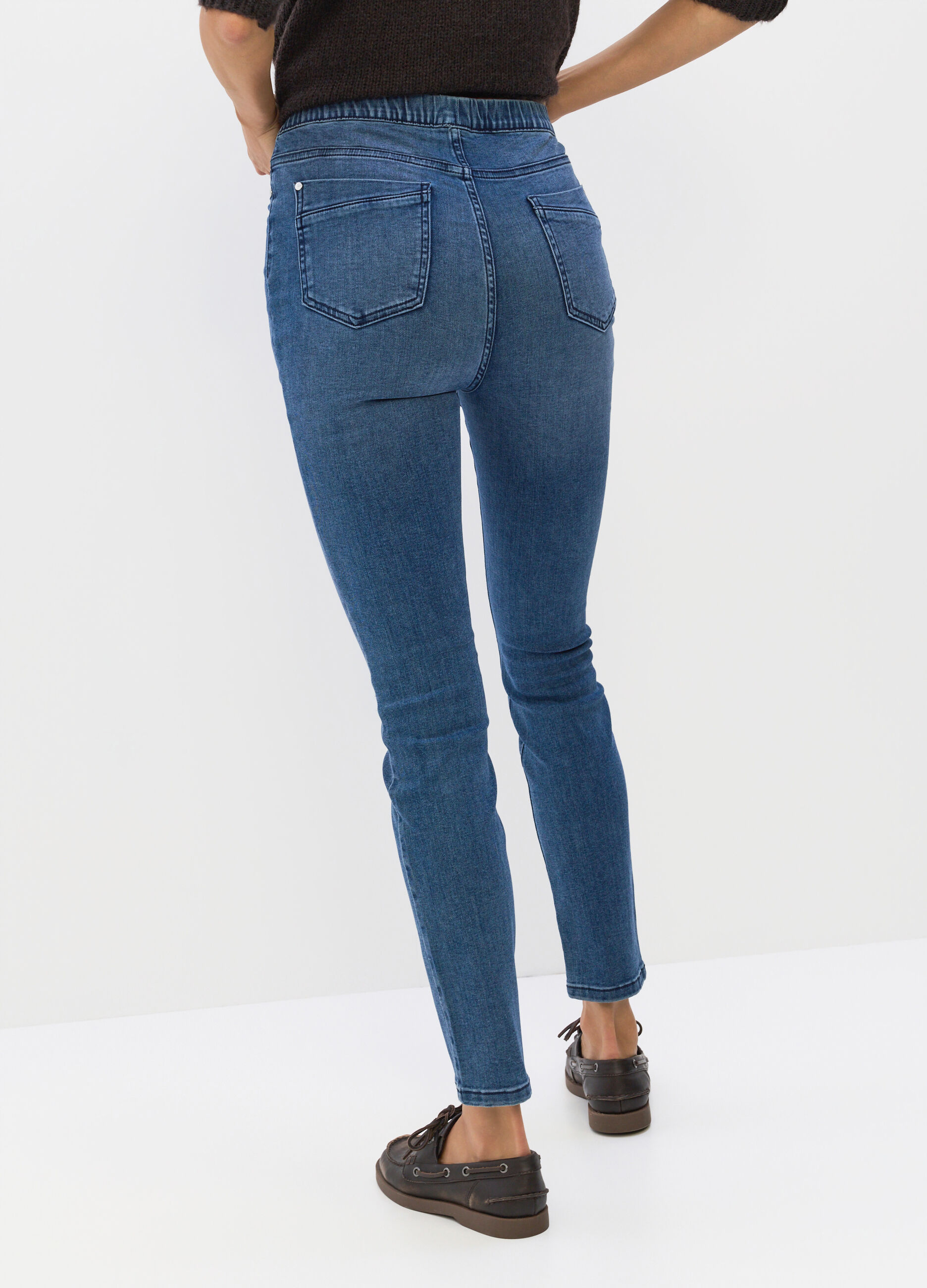 Jegging skinny denim stretch donna _1