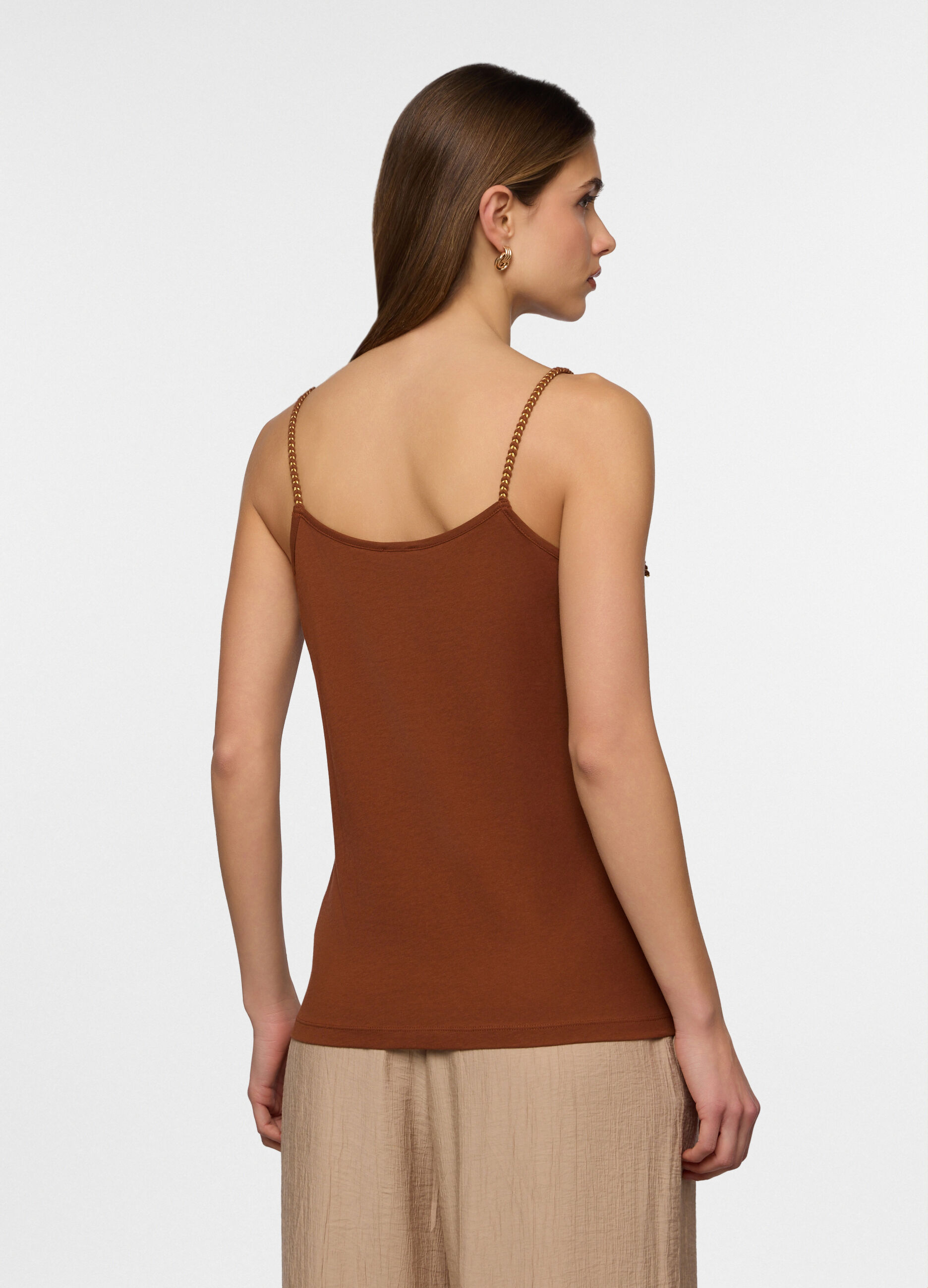 Canotta in jersey di puro cotone donna_1