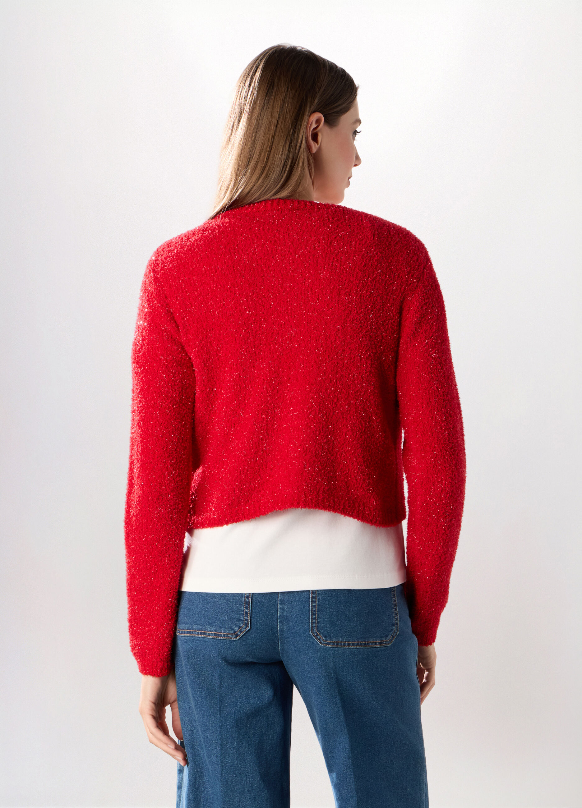 Cardigan tricot donna_1