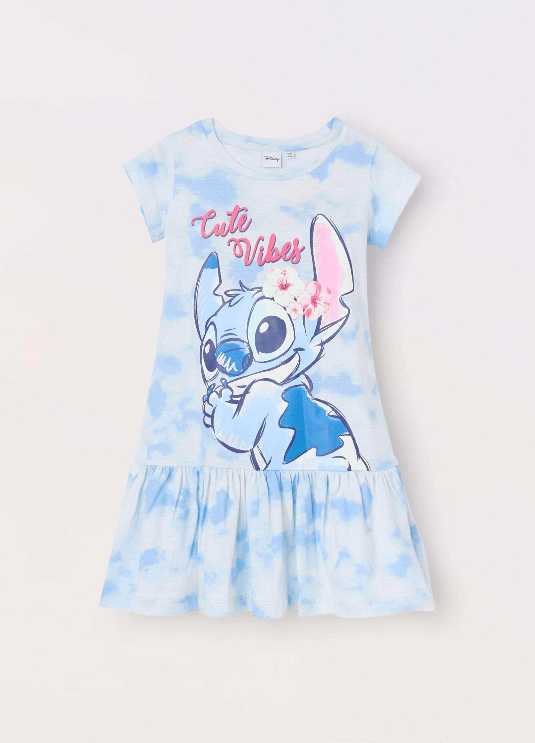 Vestito in jersey di puro cotone bambina_0