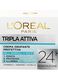 L'Or&eacute;al Paris Crema Idratante Viso Tripla Attiva, Idrata, Protegge e Illumina, per Pelli Normali e Miste, 50 ml._0