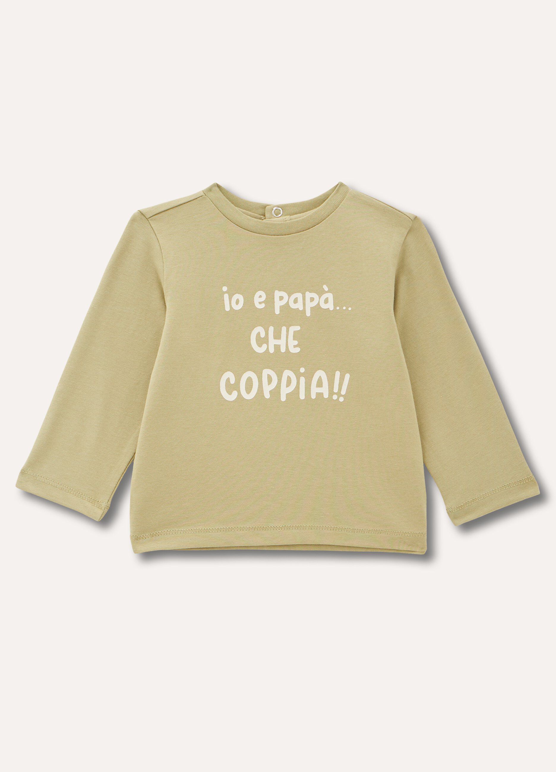 T-shirt in cotone stretch neonato_0