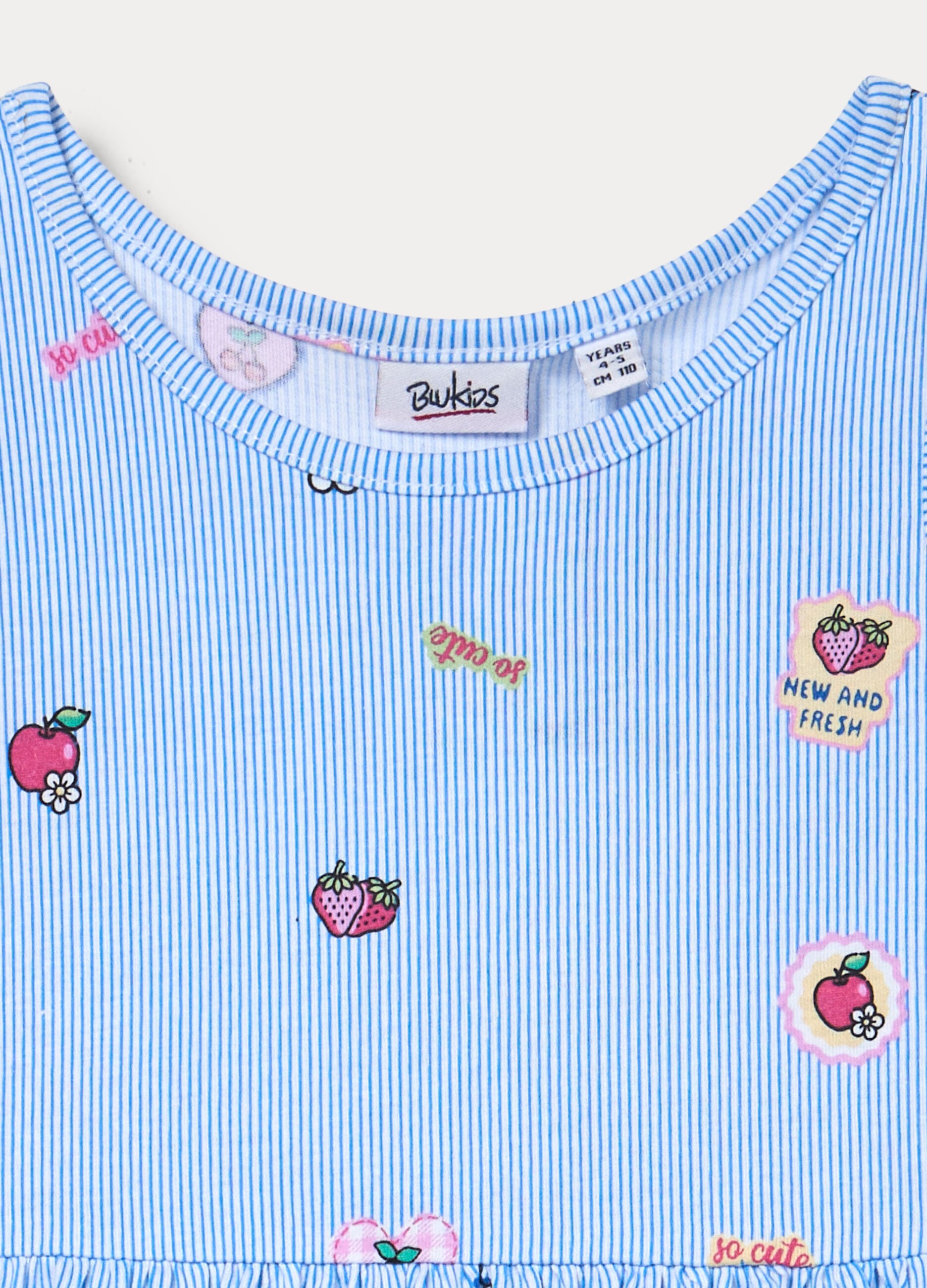 Vestito in jersey di puro cotone bambina_2