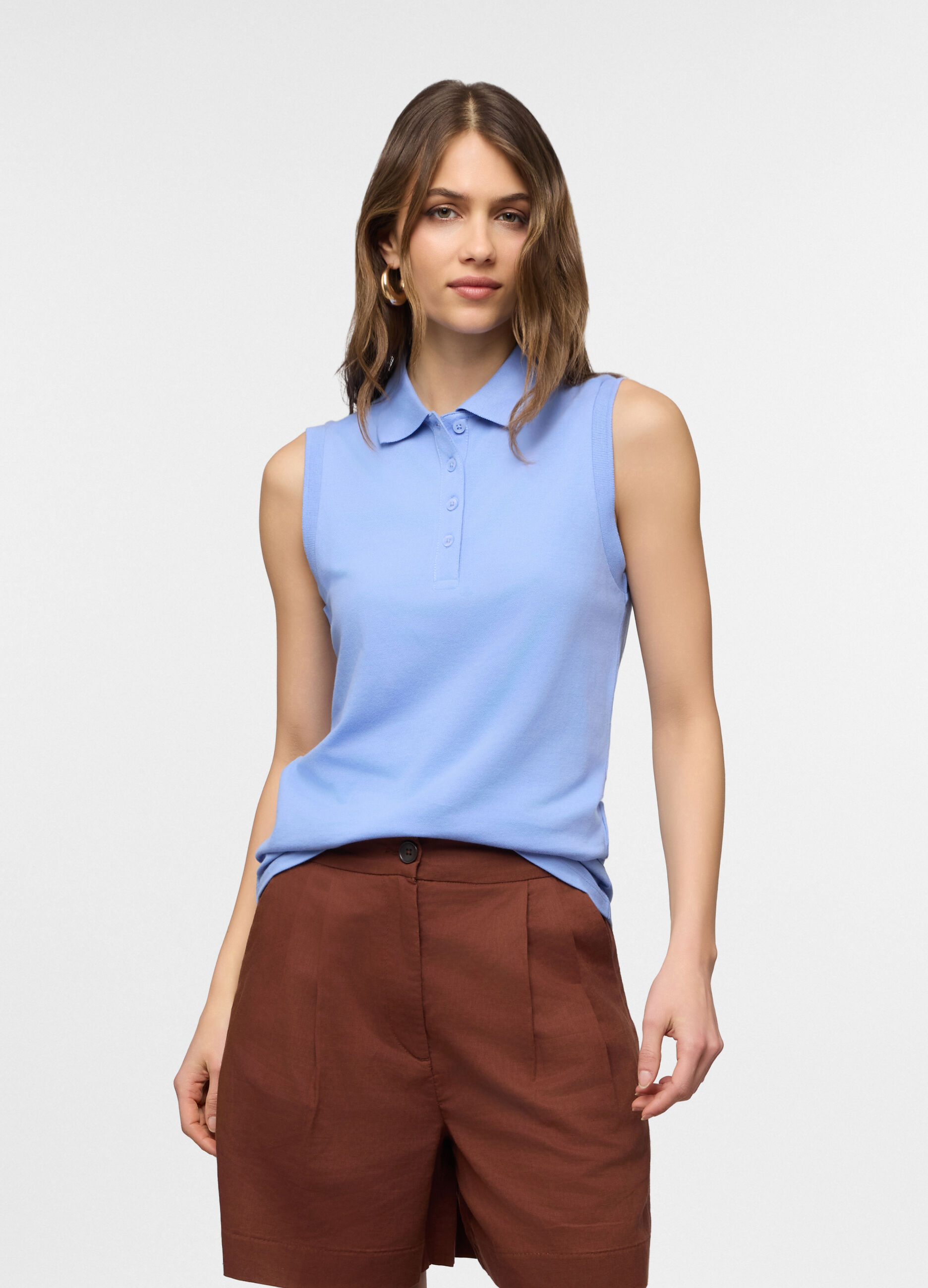 Polo piquet stretch donna_0