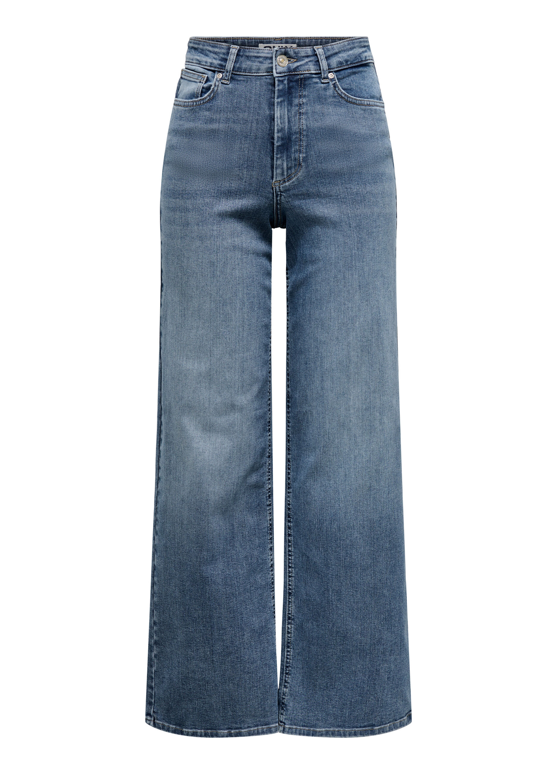 Pantaloni in denim wide leg donna_5