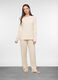 Set pigiama lungo in jersey slub di puro cotone donna_0
