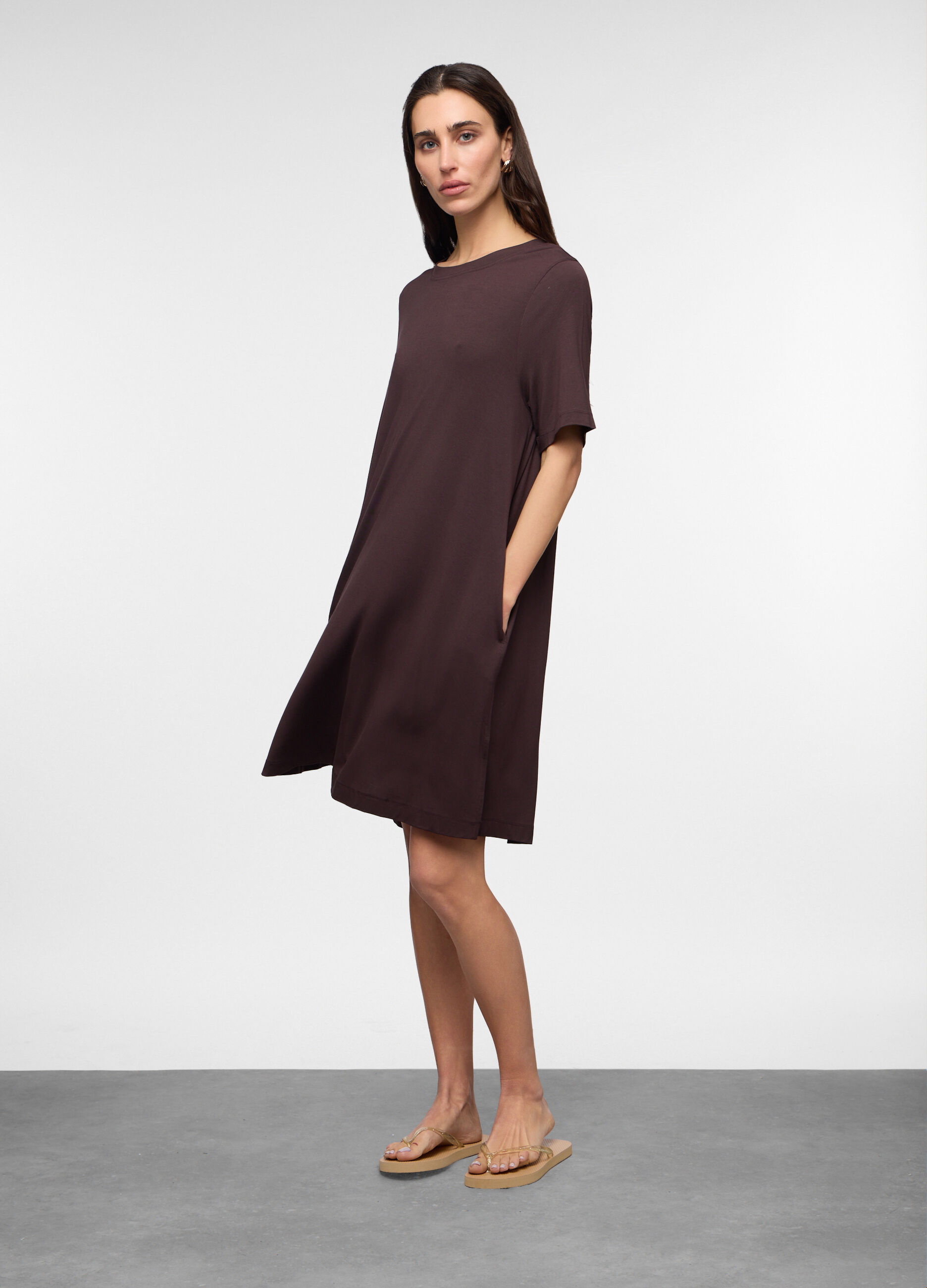 Caftano copricostume stretch donna_0