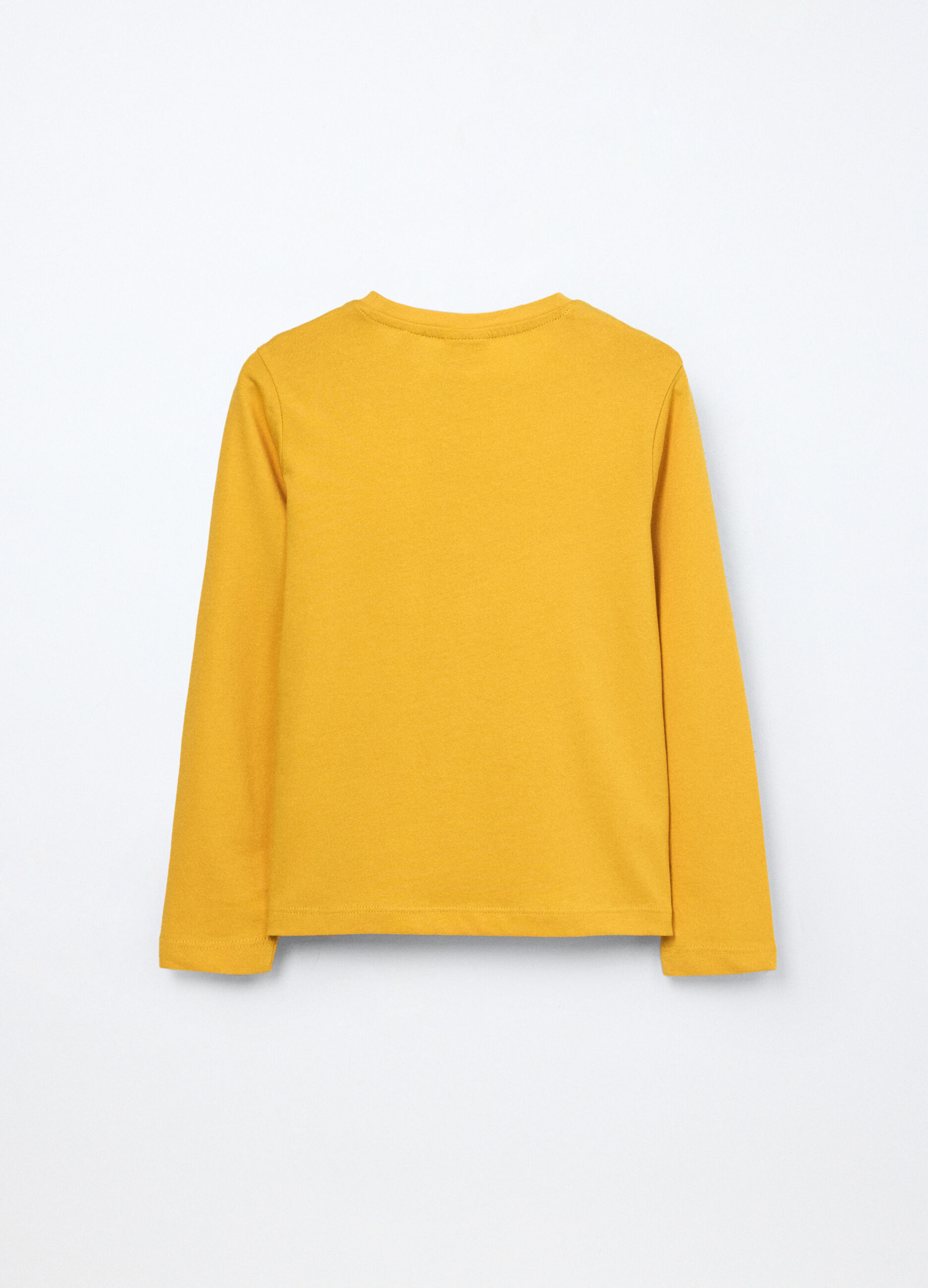 T-shirt in jersey di puro cotone bambina_1