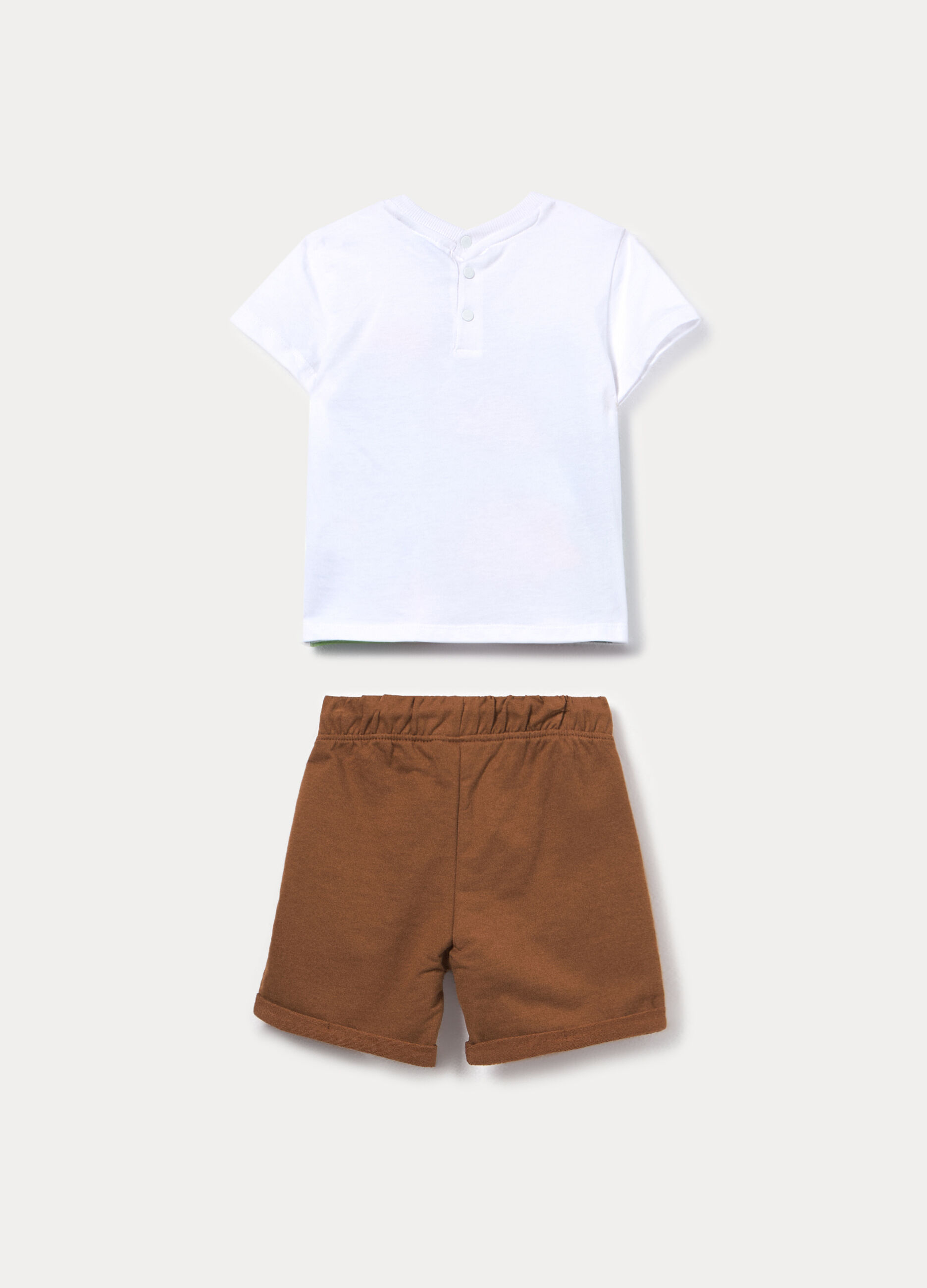 Jogging set in jersey di puro cotone bimbo_1