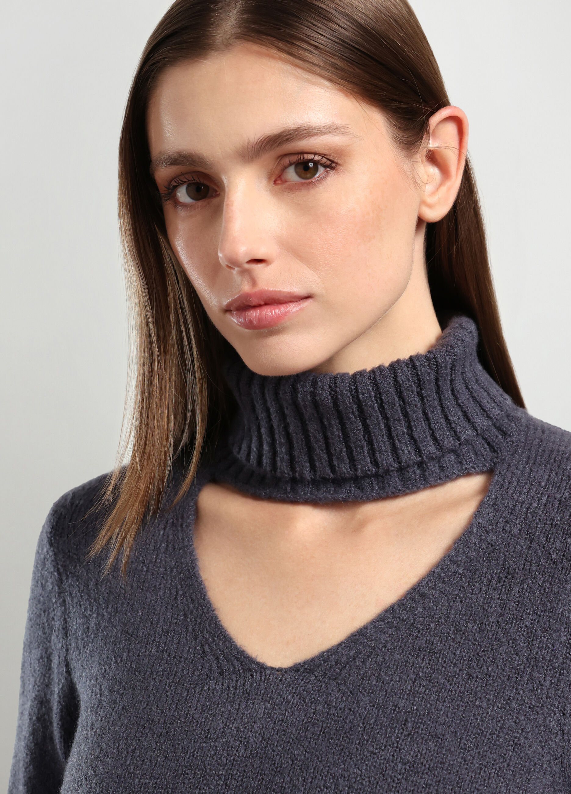 Tricot con cut out donna_2