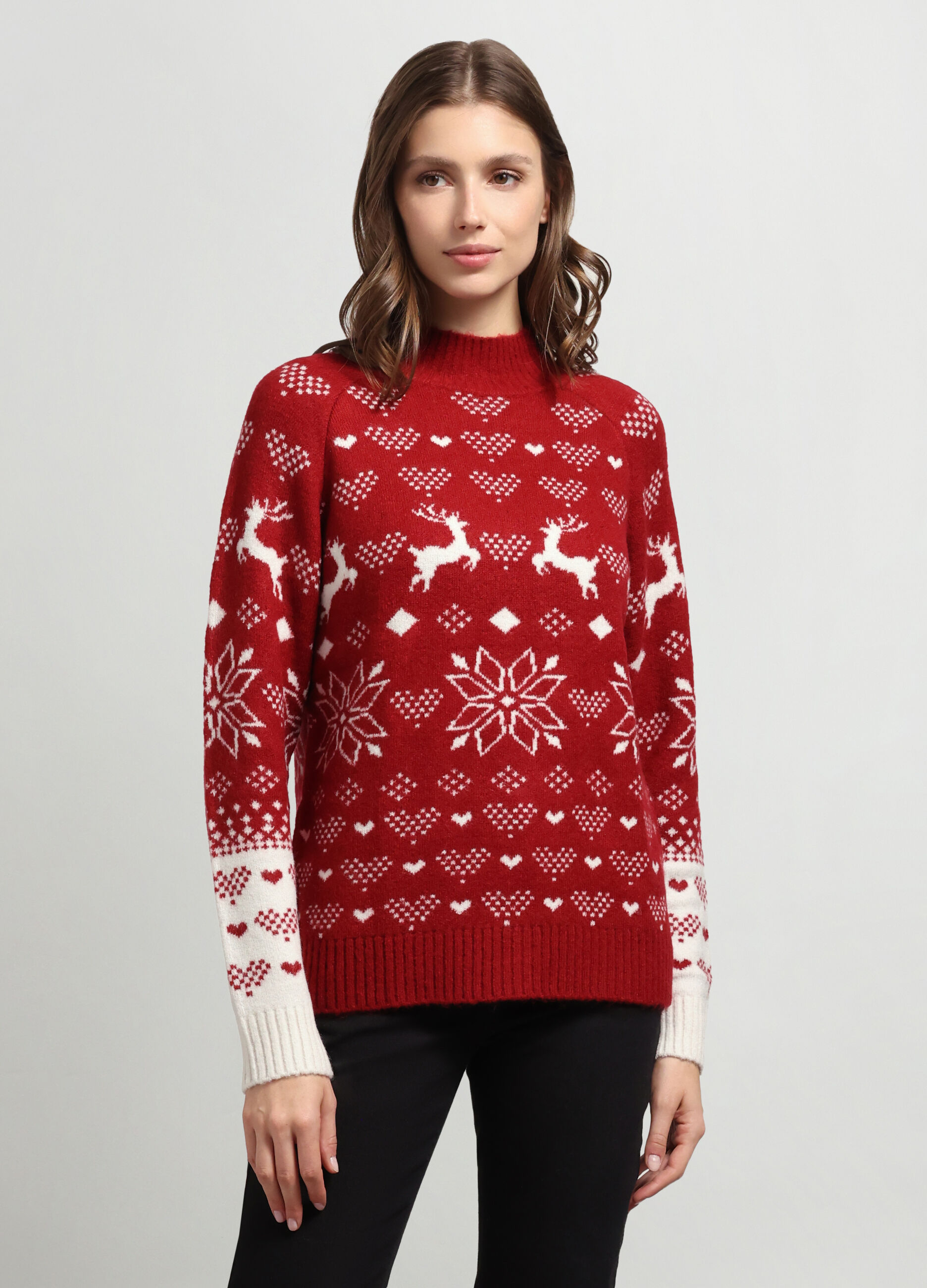 Tricot a collo alto donna_0