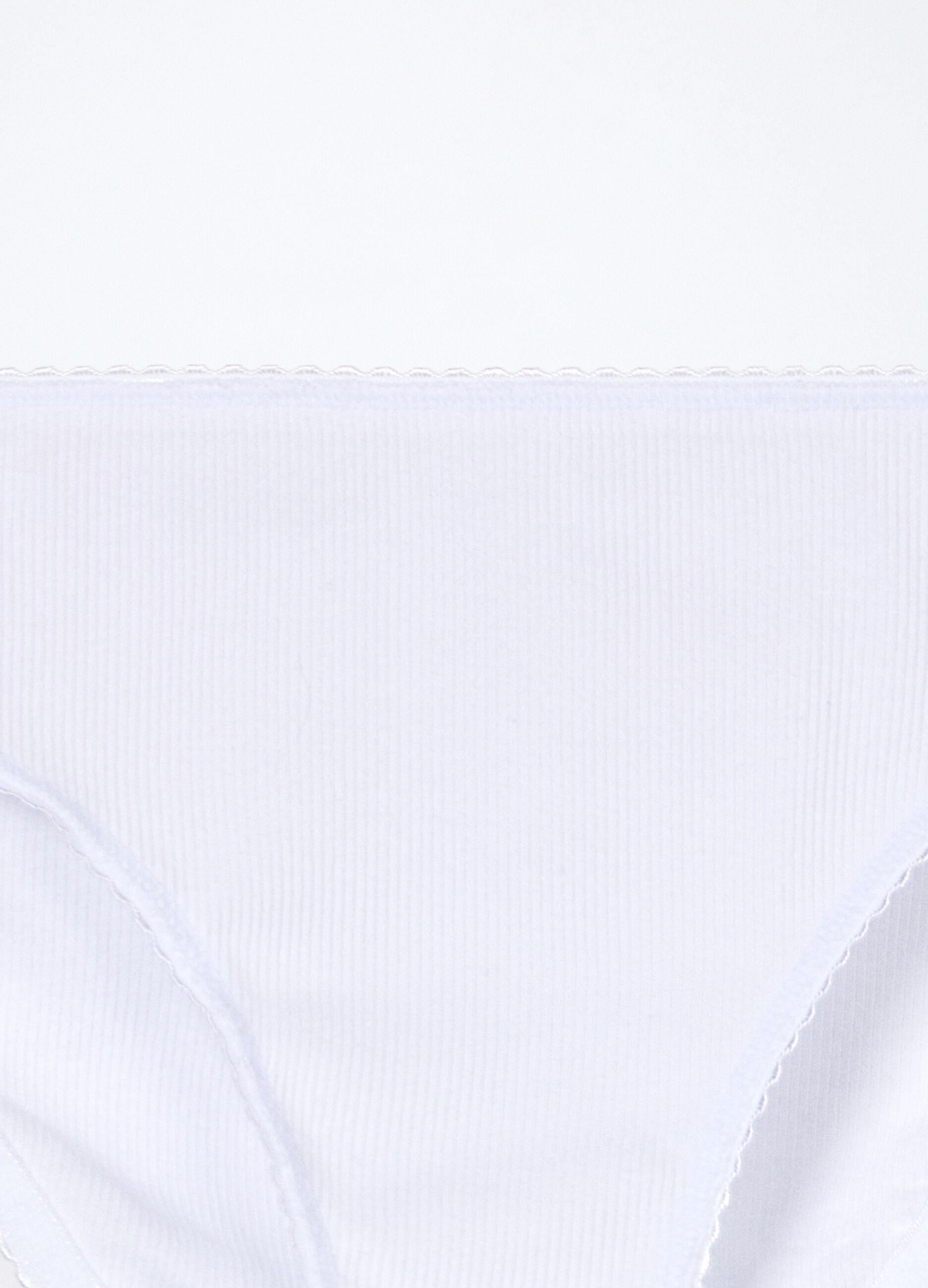Slip in costina di cotone stretch ragazza_3