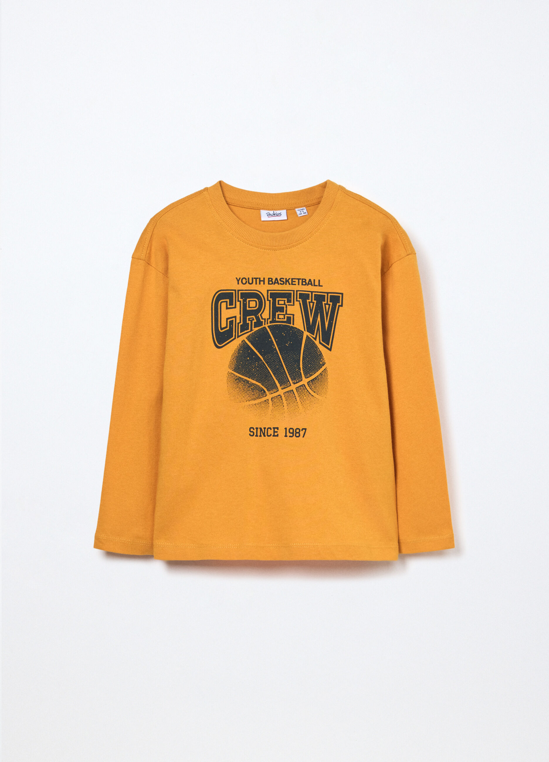 T-shirt in jersey di puro cotone bambino_0