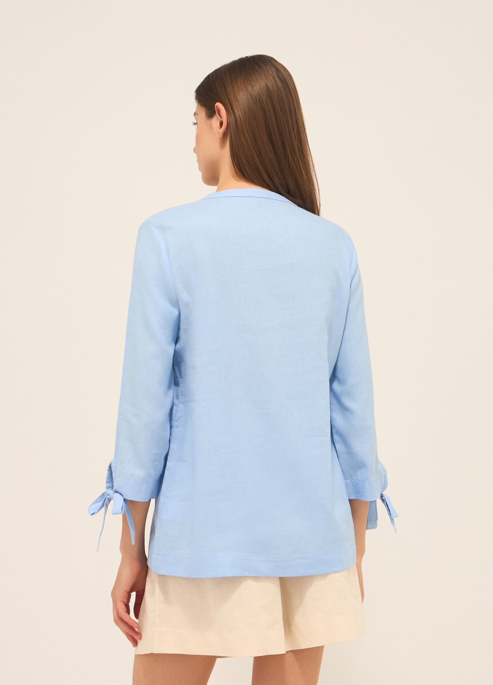 Blusa misto lino donna_1