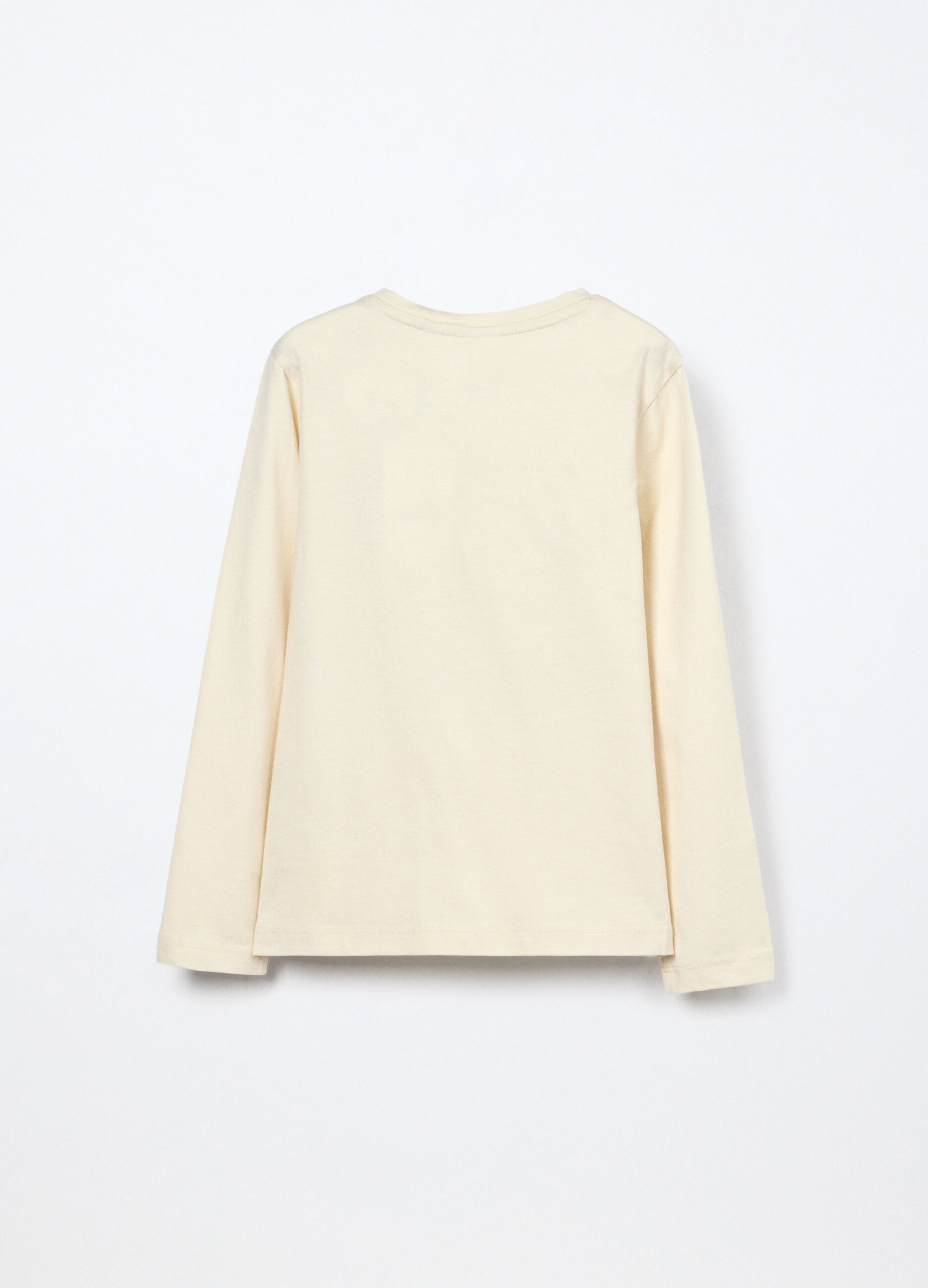 T-shirt in jersey di puro cotone bambina_1