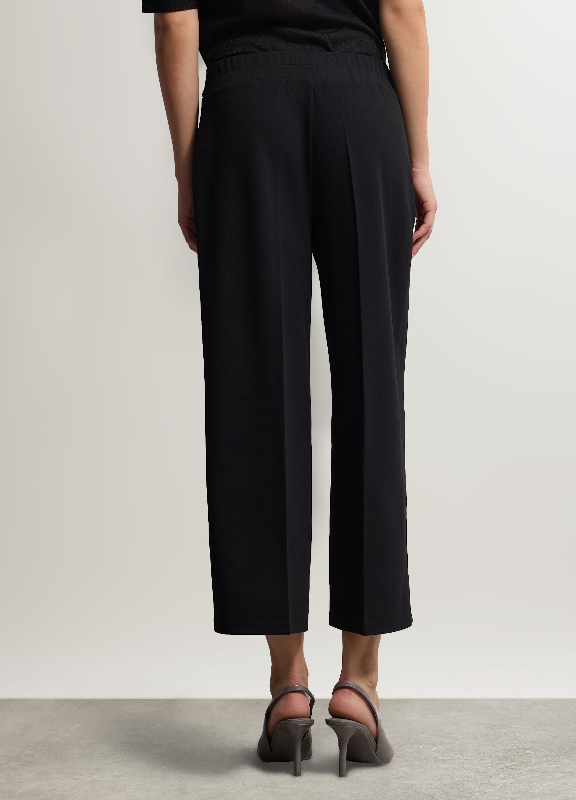 Pantaloni Wide Leg stretch donna_2