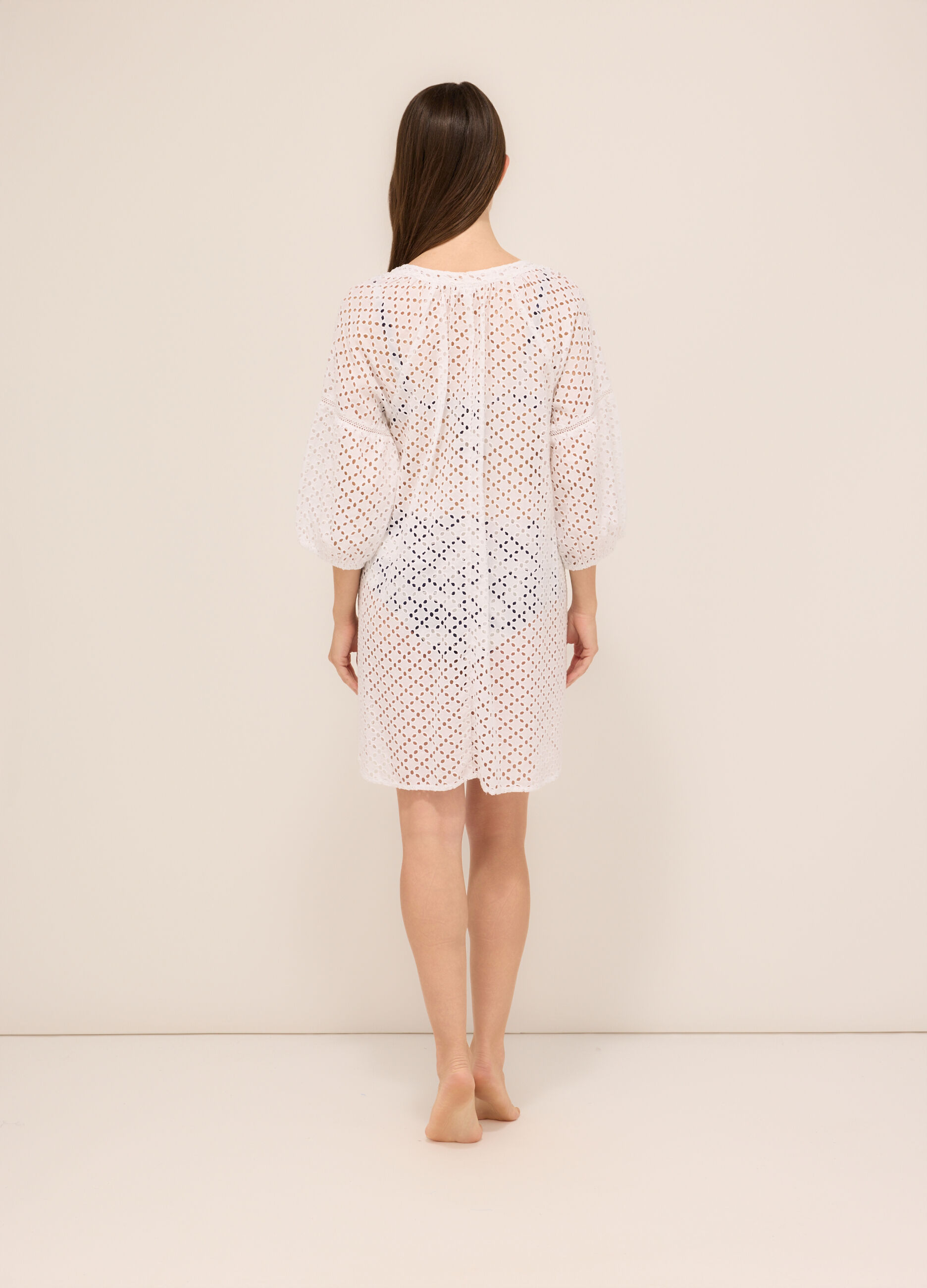 Copricostume in puro cotone sangallo donna_1