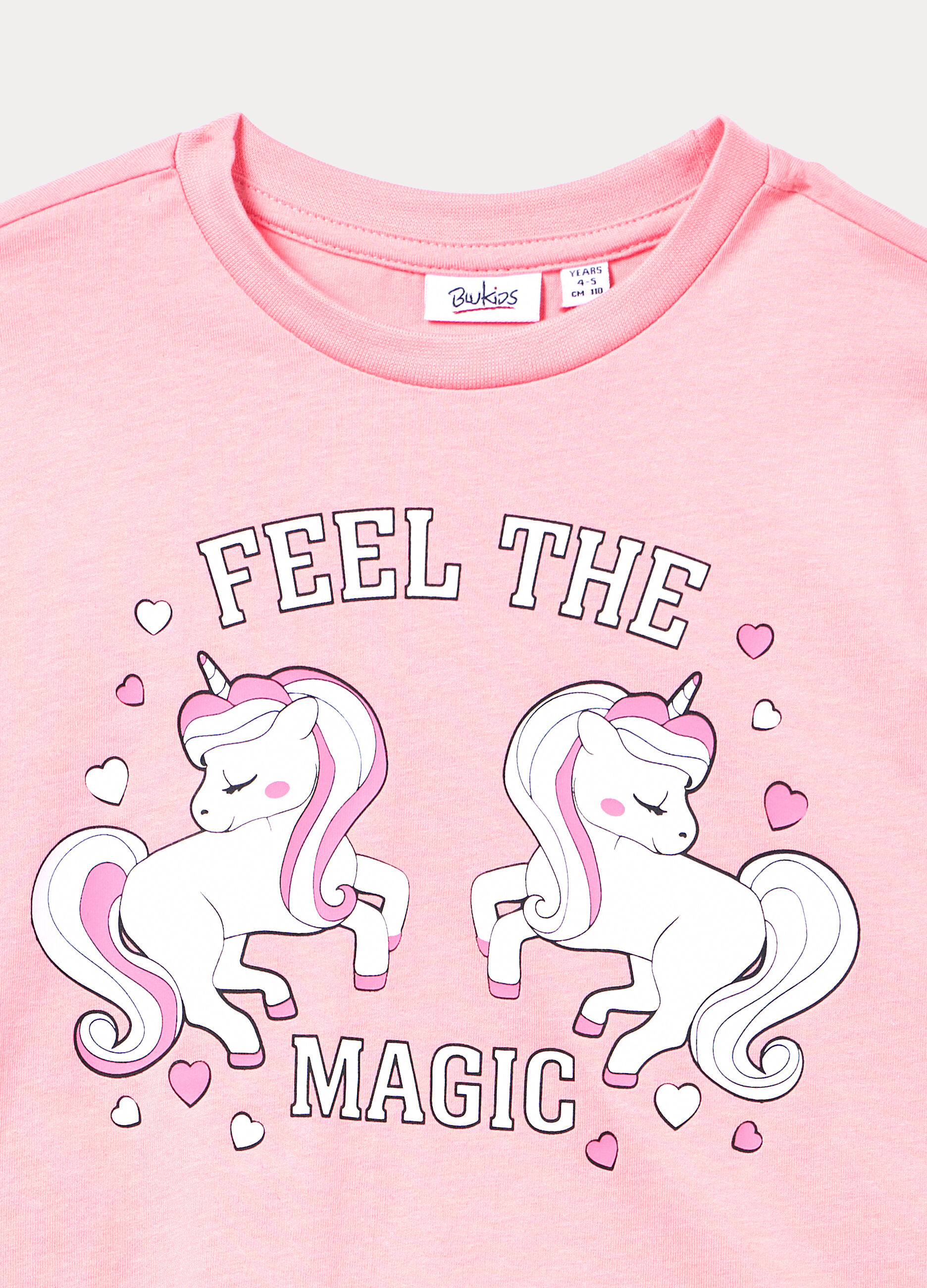 T-shirt girocollo bambina_2