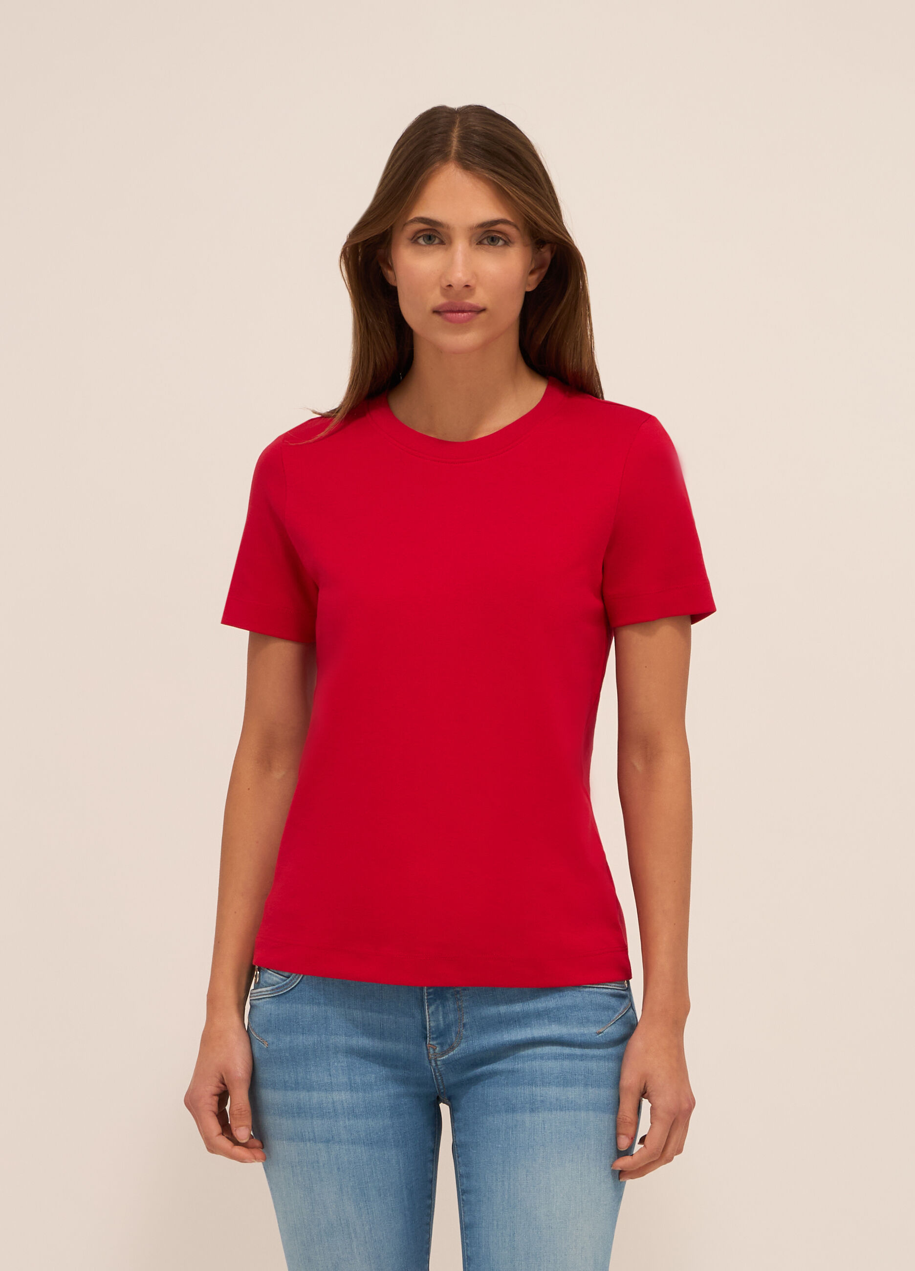 T-shirt in puro cotone organico donna_0