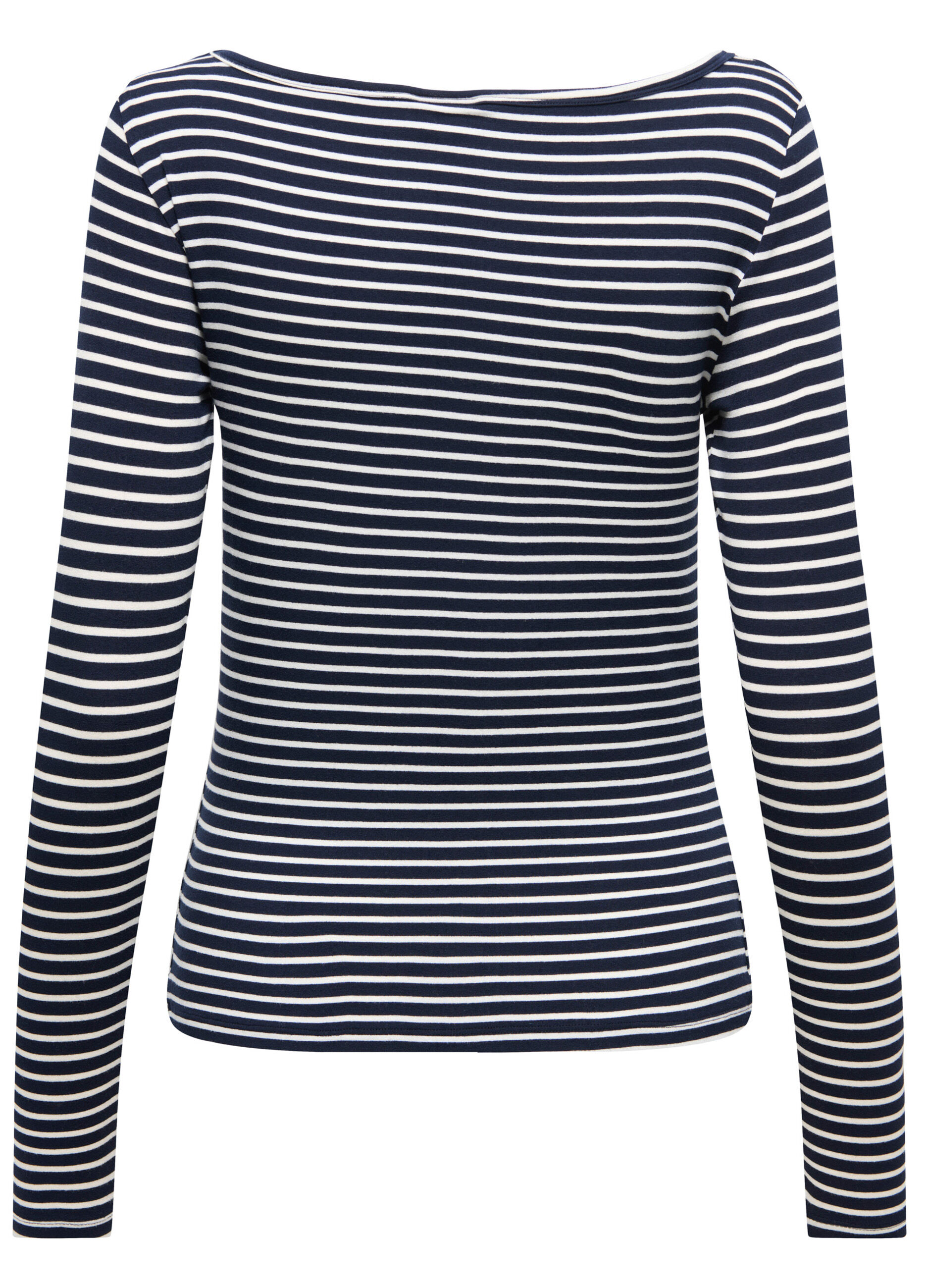 Top regular fit con scollo a barca_4
