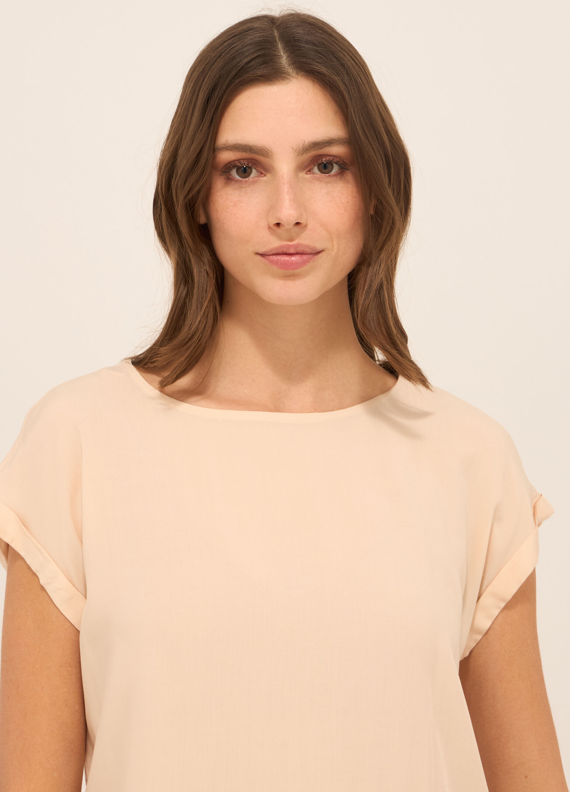 Blusa in pura viscosa donna _2