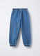Jogger in denim Fit Regular bambina_1