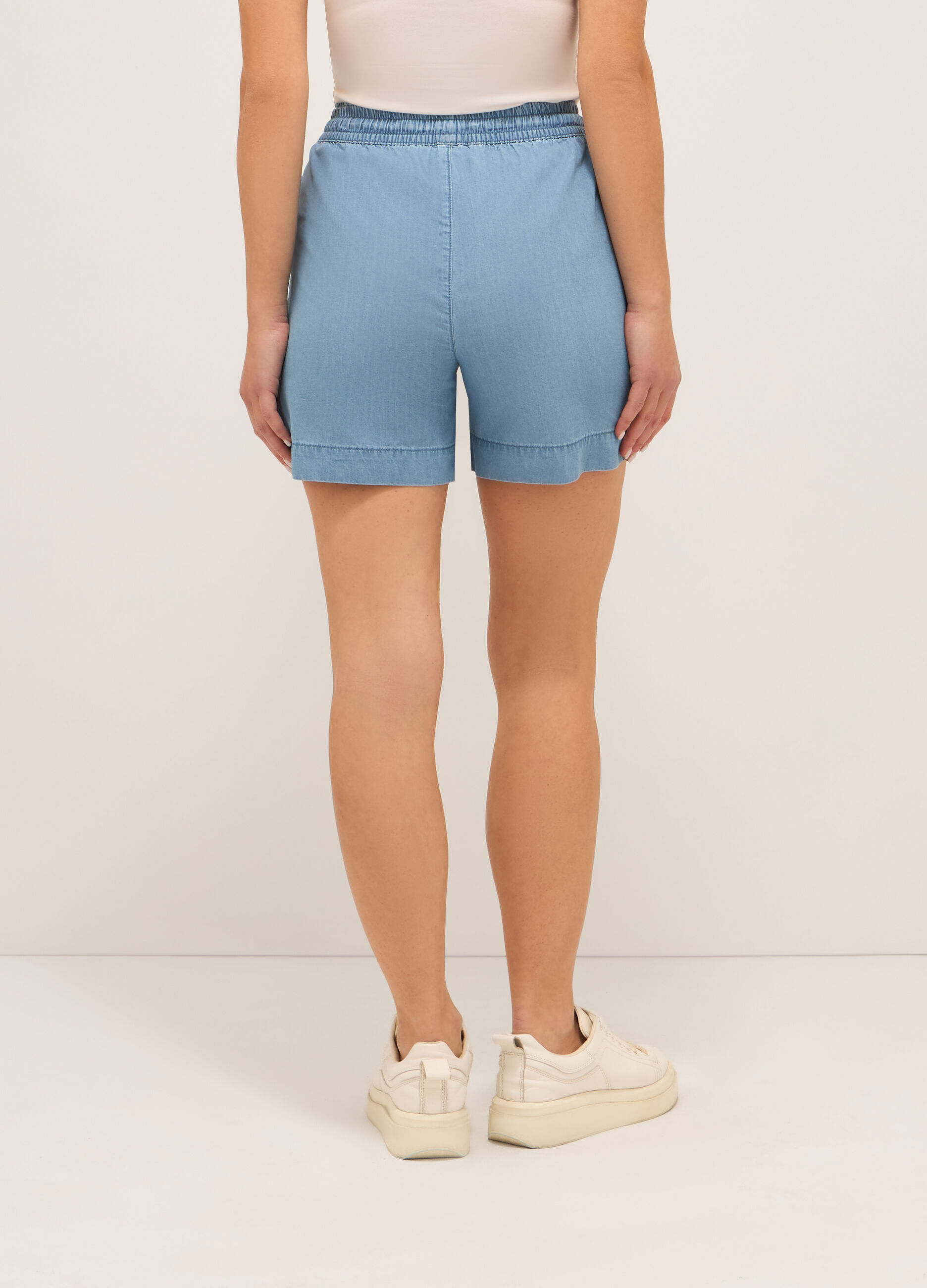 Shorts in puro cotone donna_1