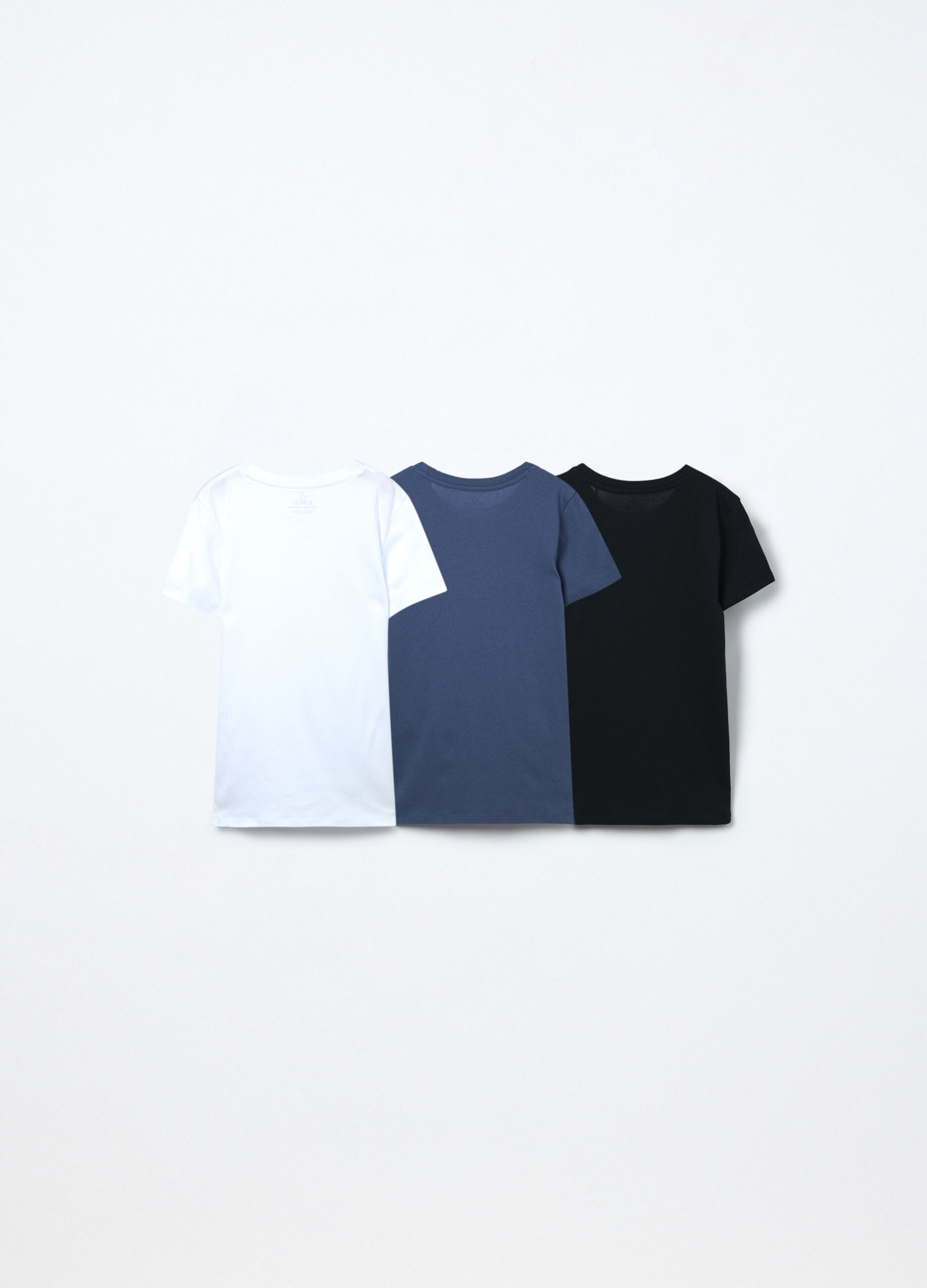 Pack 3 magliette intime in jersey di puro cotone ragazzo_1