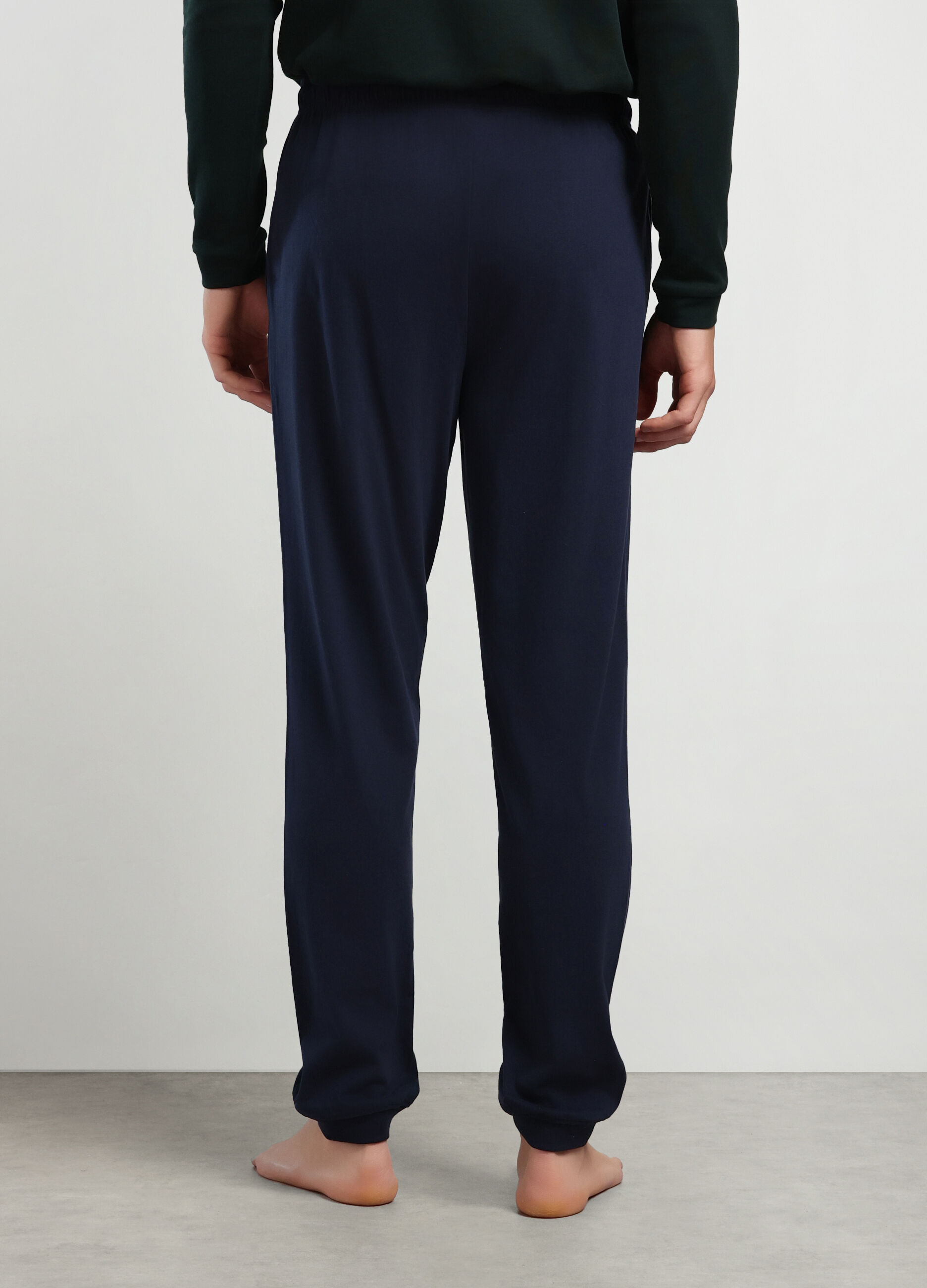 Joggers in puro cotone uomo_1
