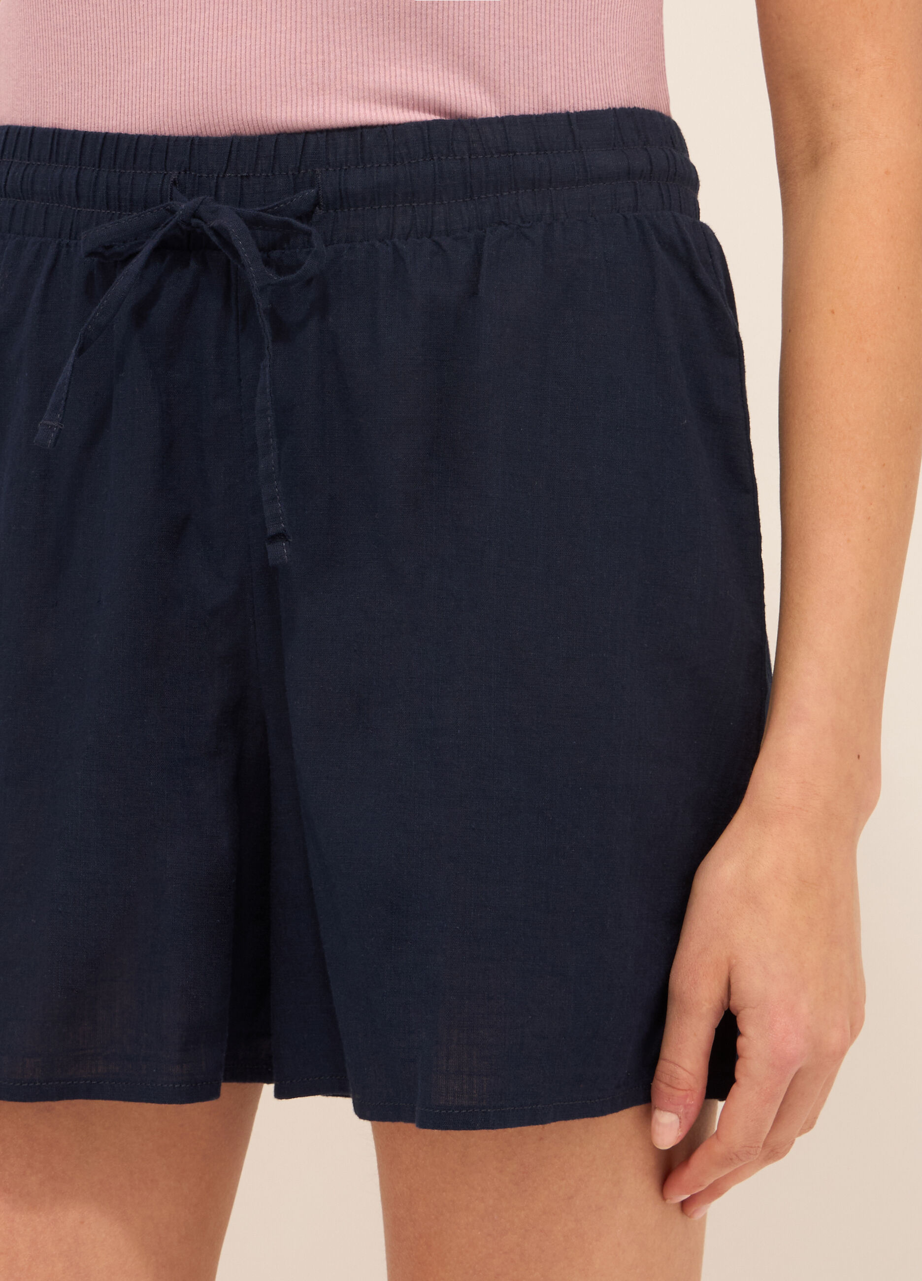 Shorts in puro cotone donna_2