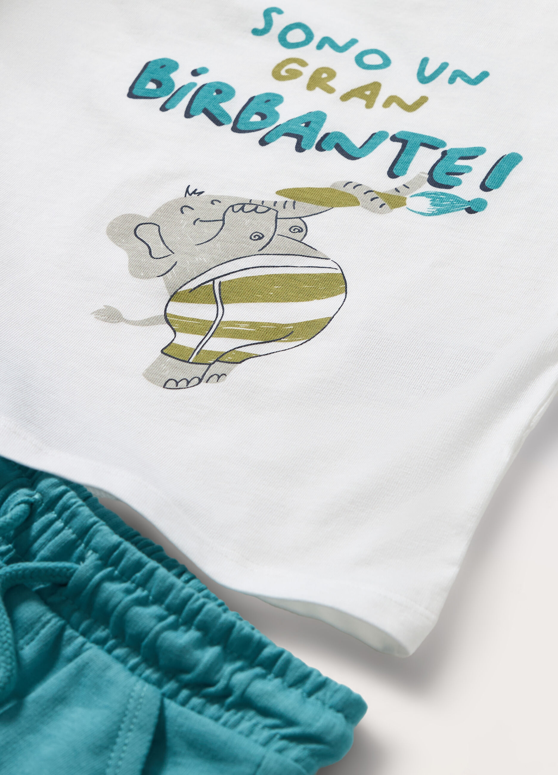Jogging set in jersey di puro cotone neonato_1