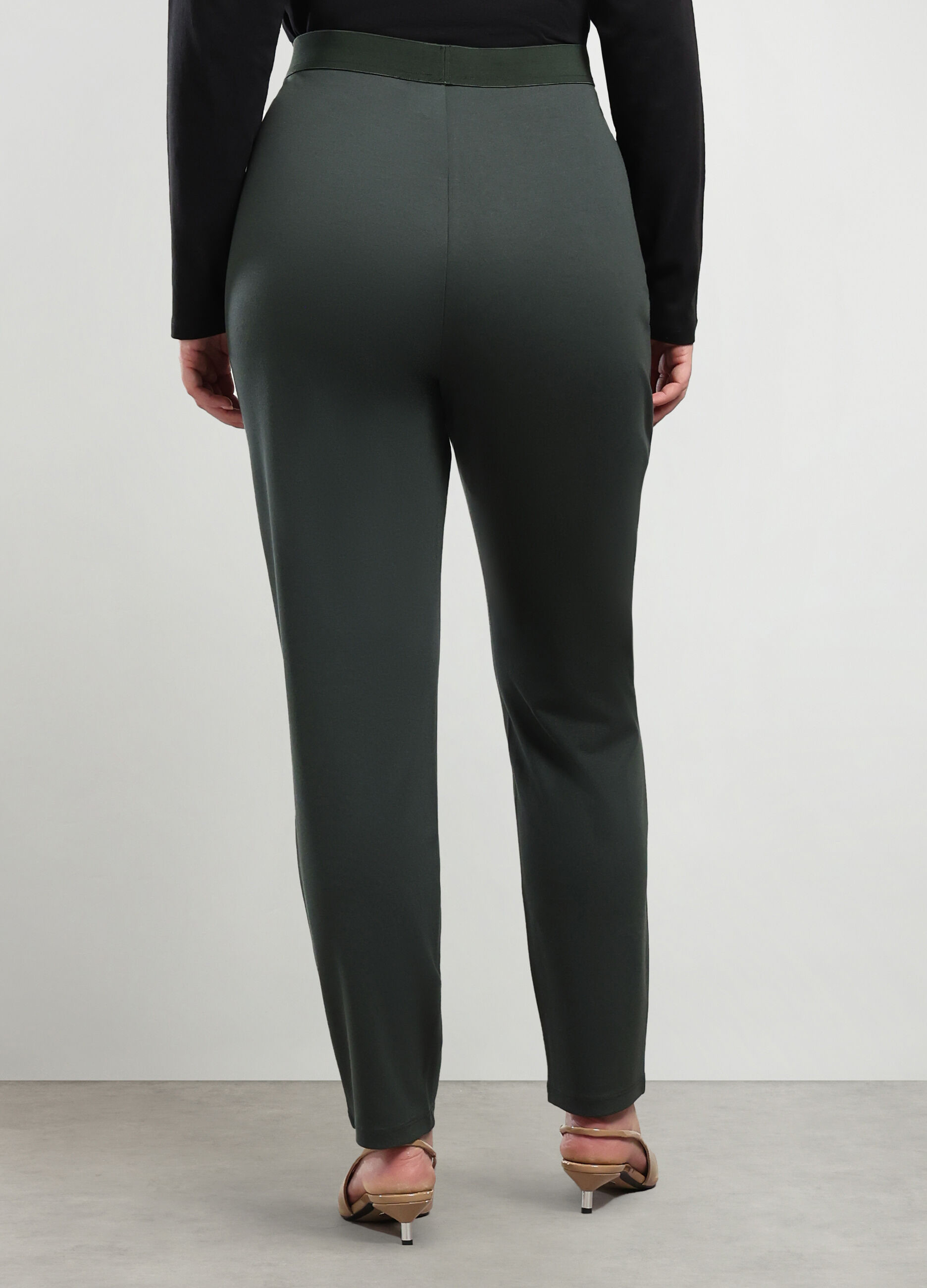 Pantaloni in punto Milano donna curvy_1