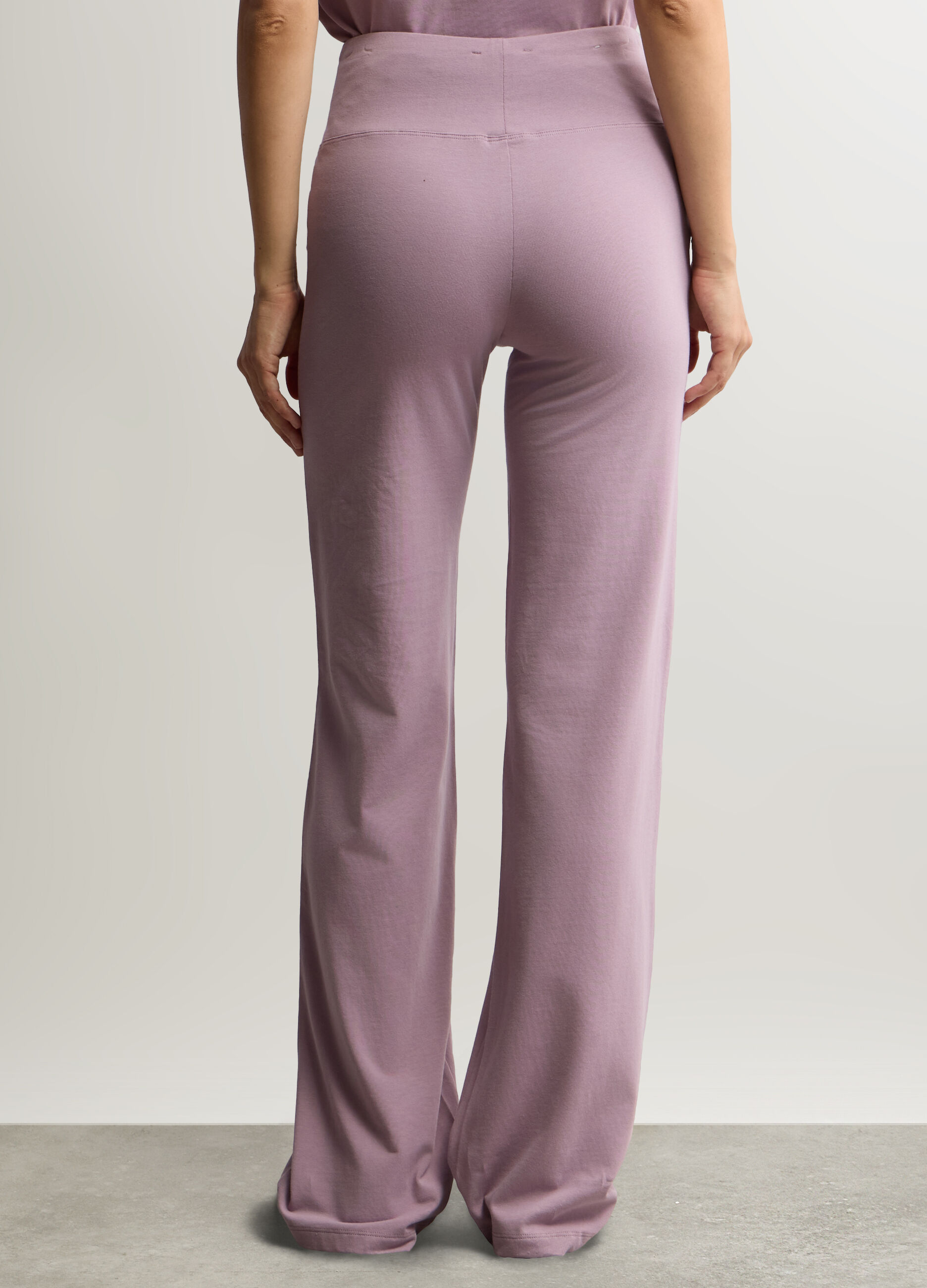 Leggins Fit Regular in jersey di cotone stretch donna_2