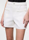 Shorts fit regular in denim di puro cotone donna_2