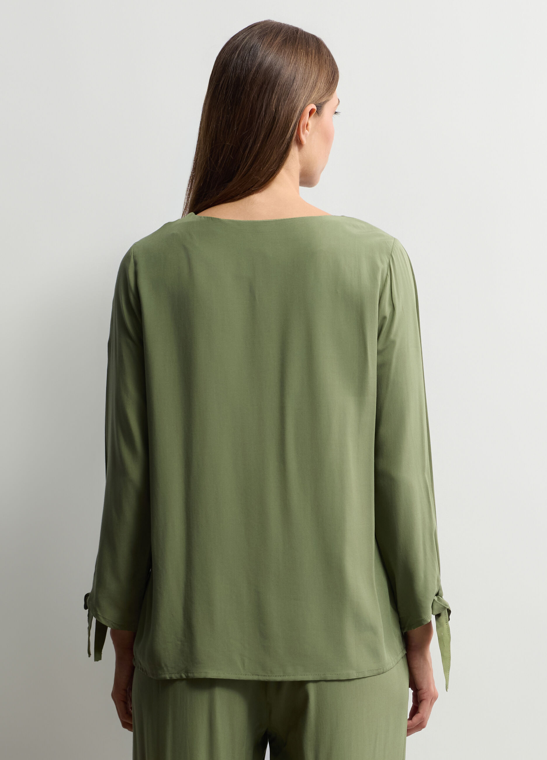 Blusa in pura viscosa donna_1