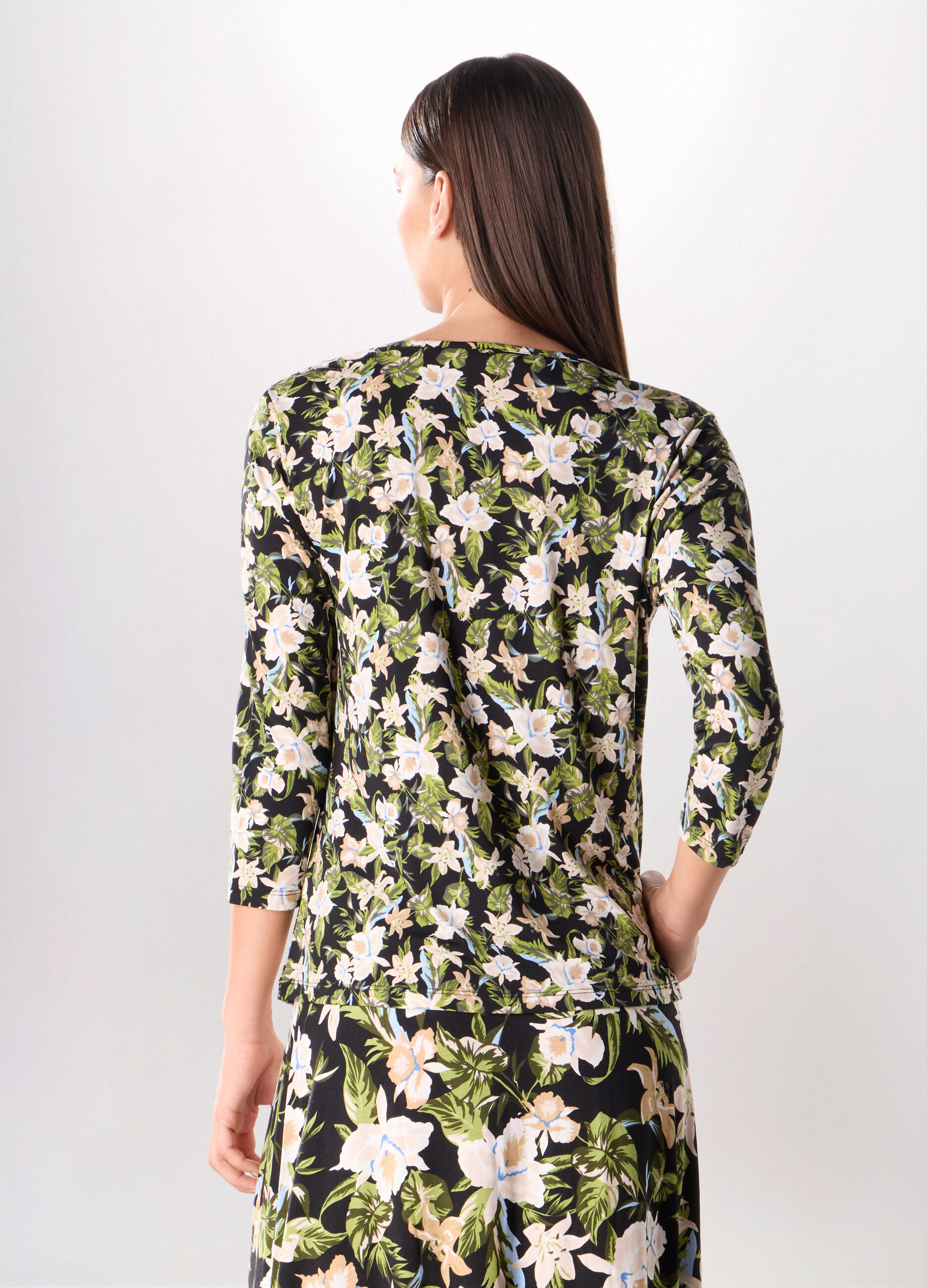 T-shirt con stampa donna_1
