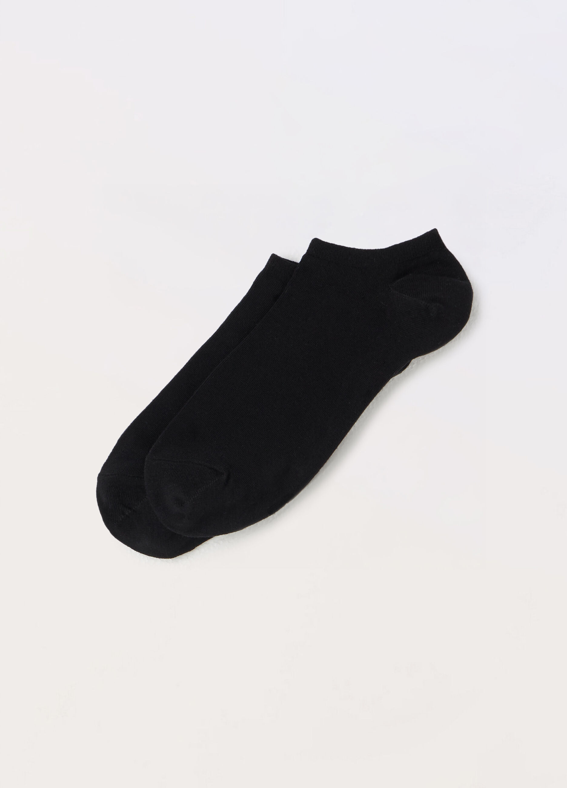 3 pack calzini sneaker in cotone stretch tinta unita_0