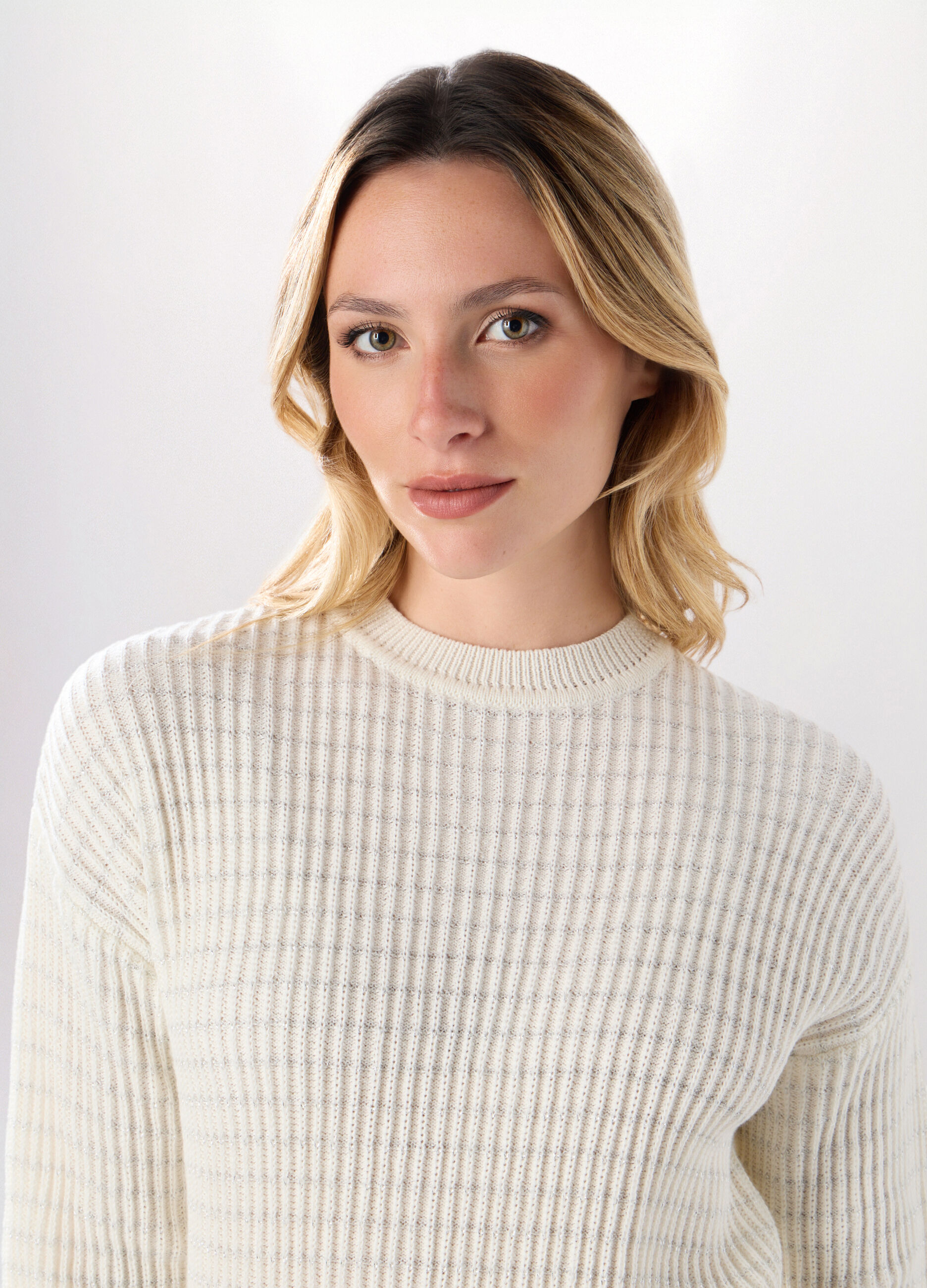Tricot misto cotone donna_2