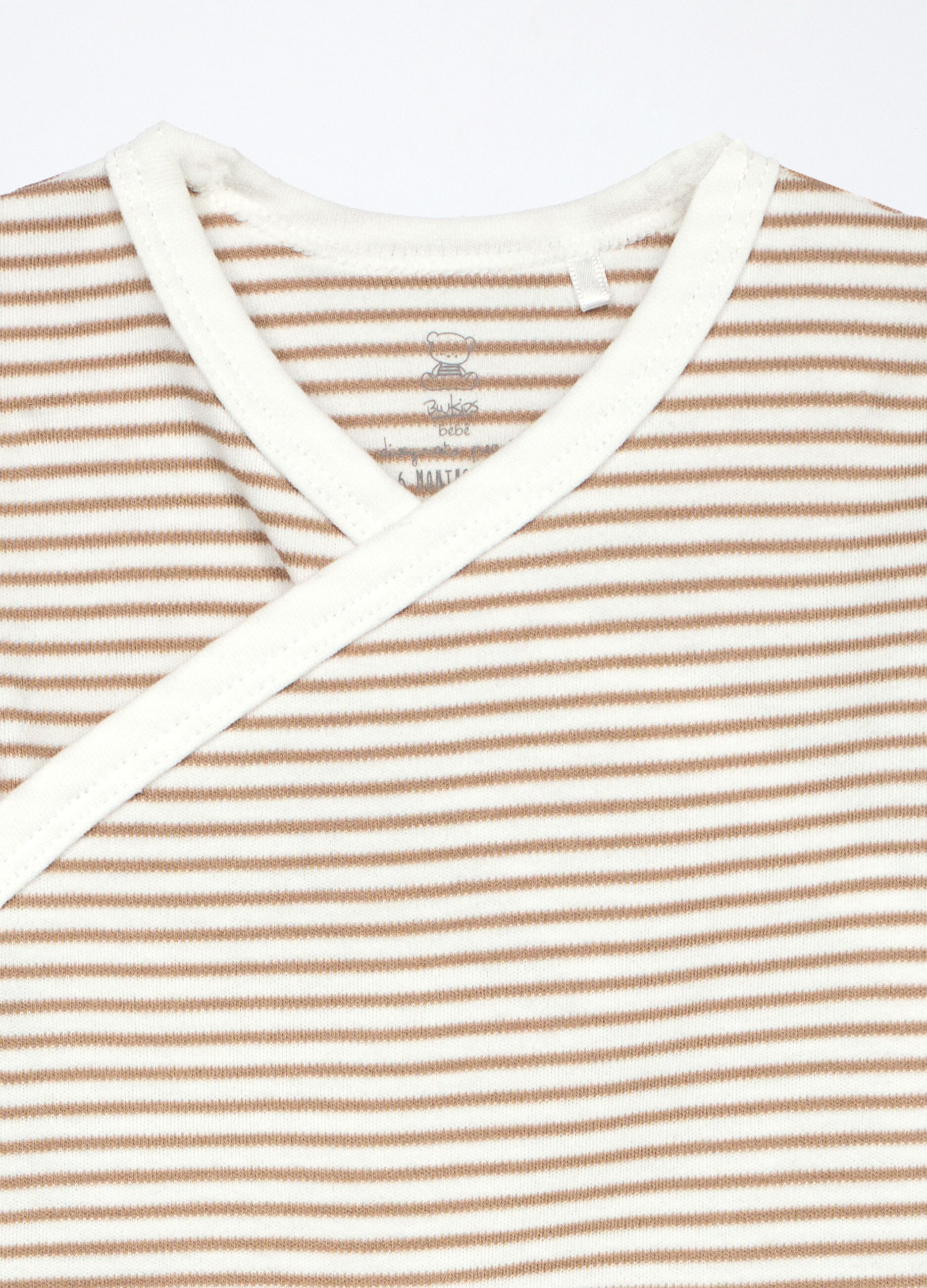 Pack 2 body in interlock di puro cotone neonato_2