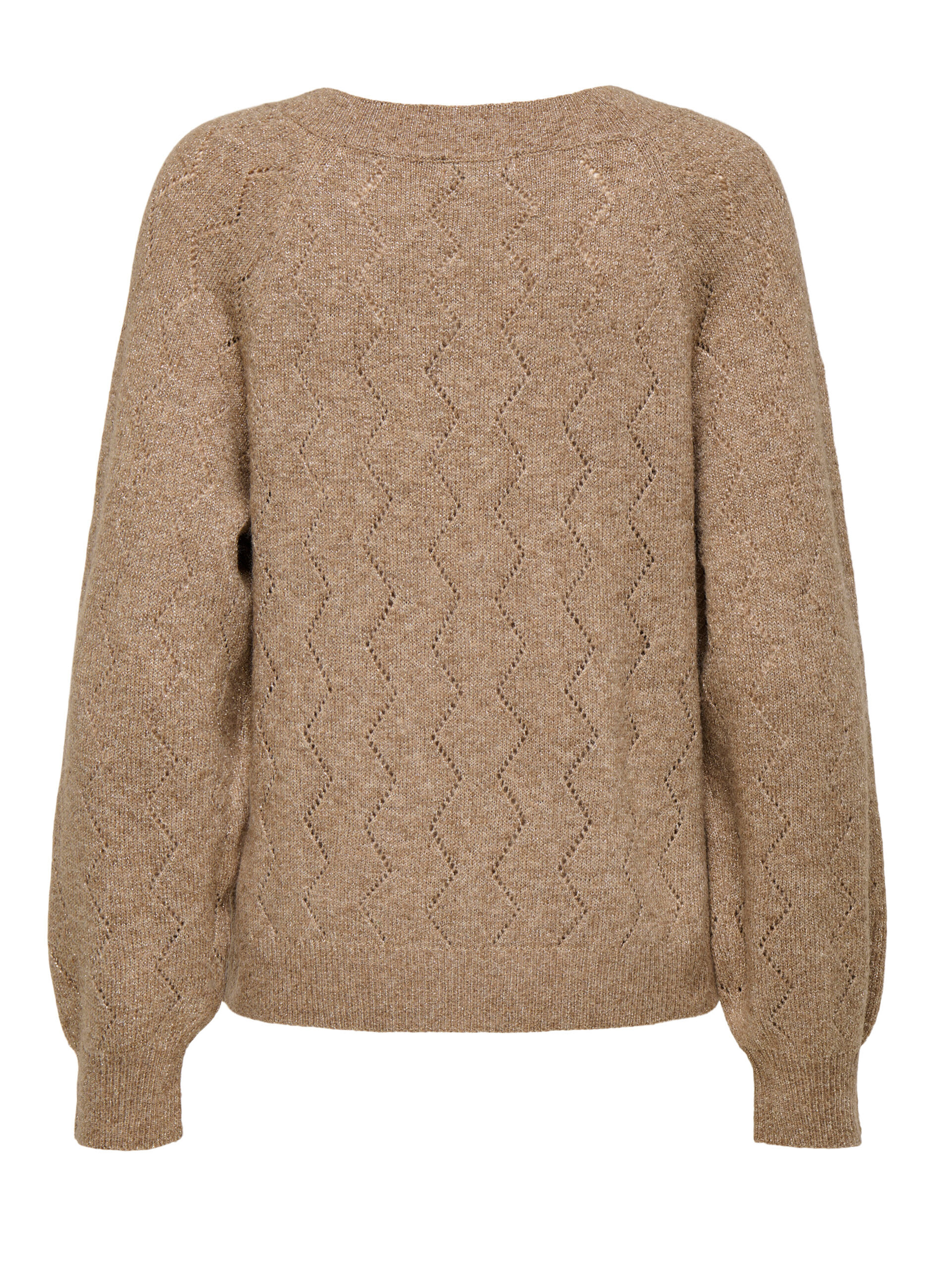 Tricot con scollo a V donna_1