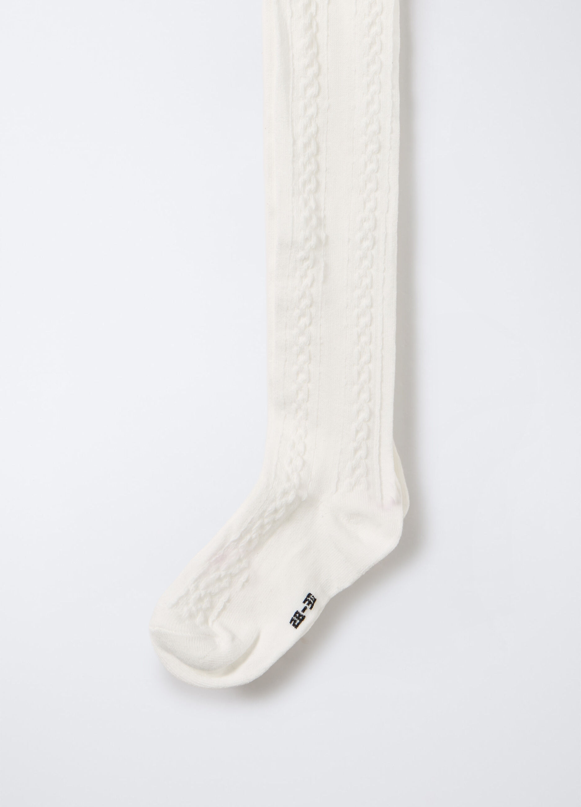 Pack 2 collant misto cotone stretch bambina_2