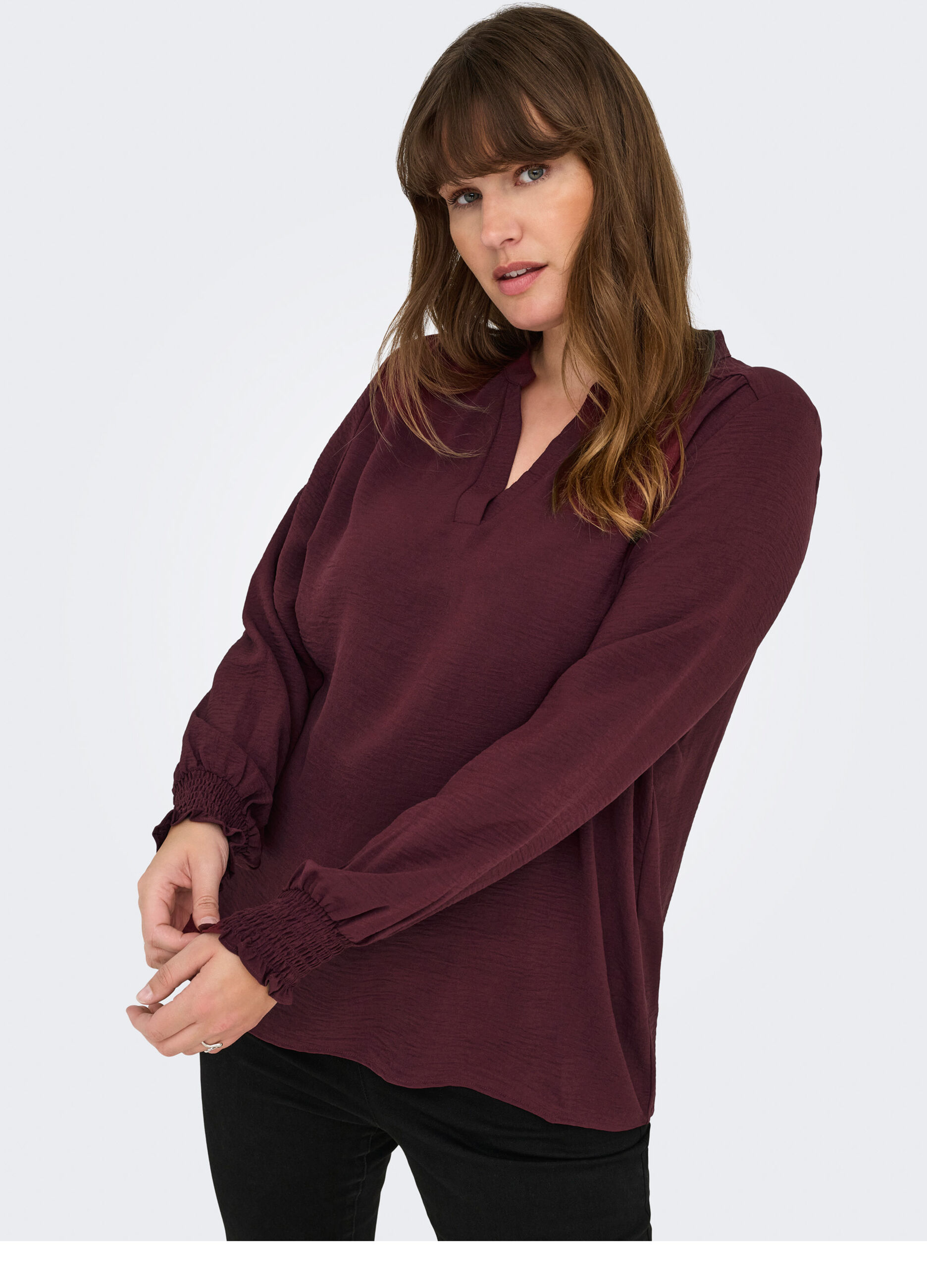 Maglione con scollo a V regular fit_3