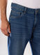 Jeans 5 tasche regular in cotone e lyocell uomo_3