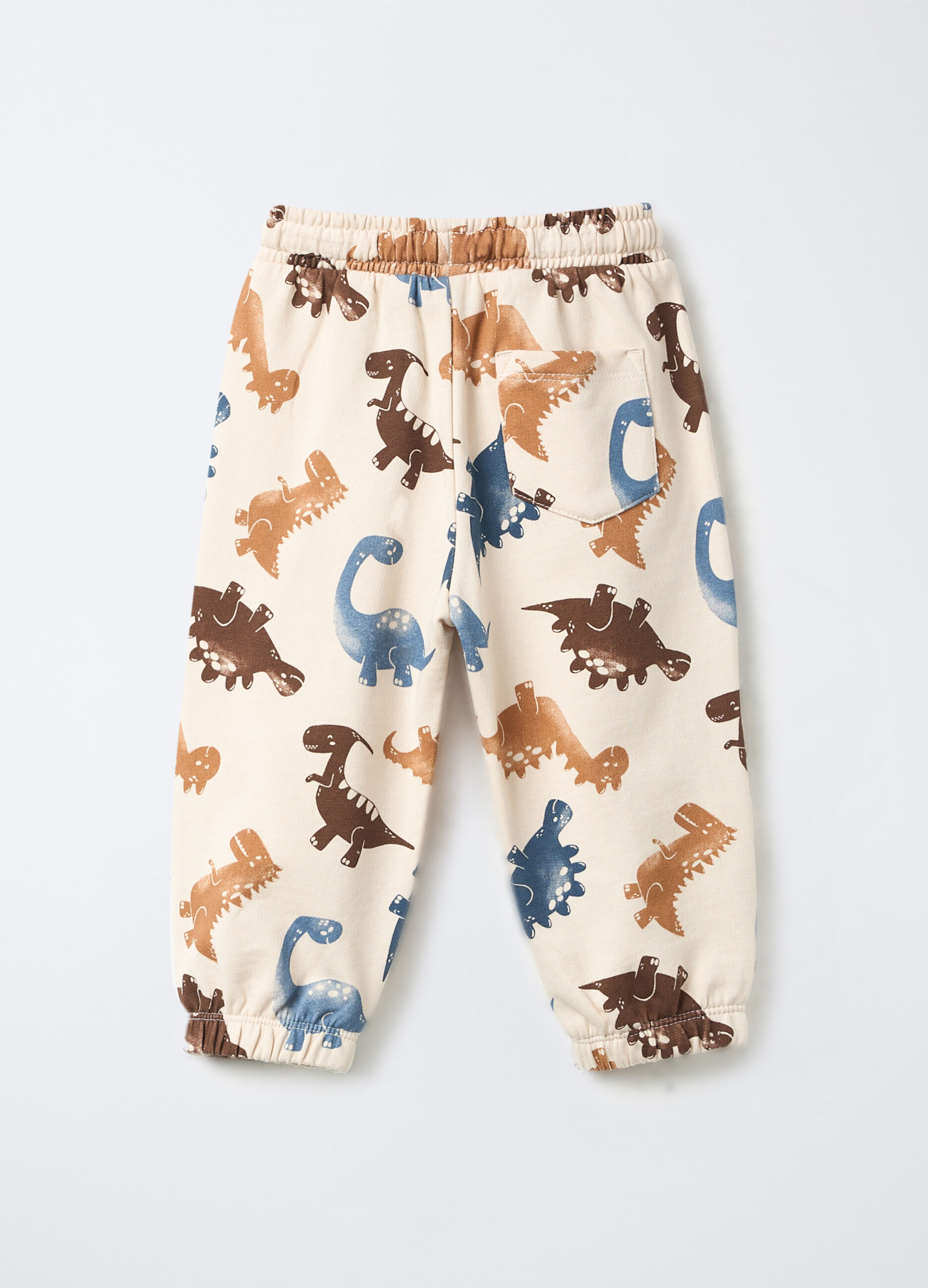 Jogger in puro cotone garzato Fit Comfort bimbo_1