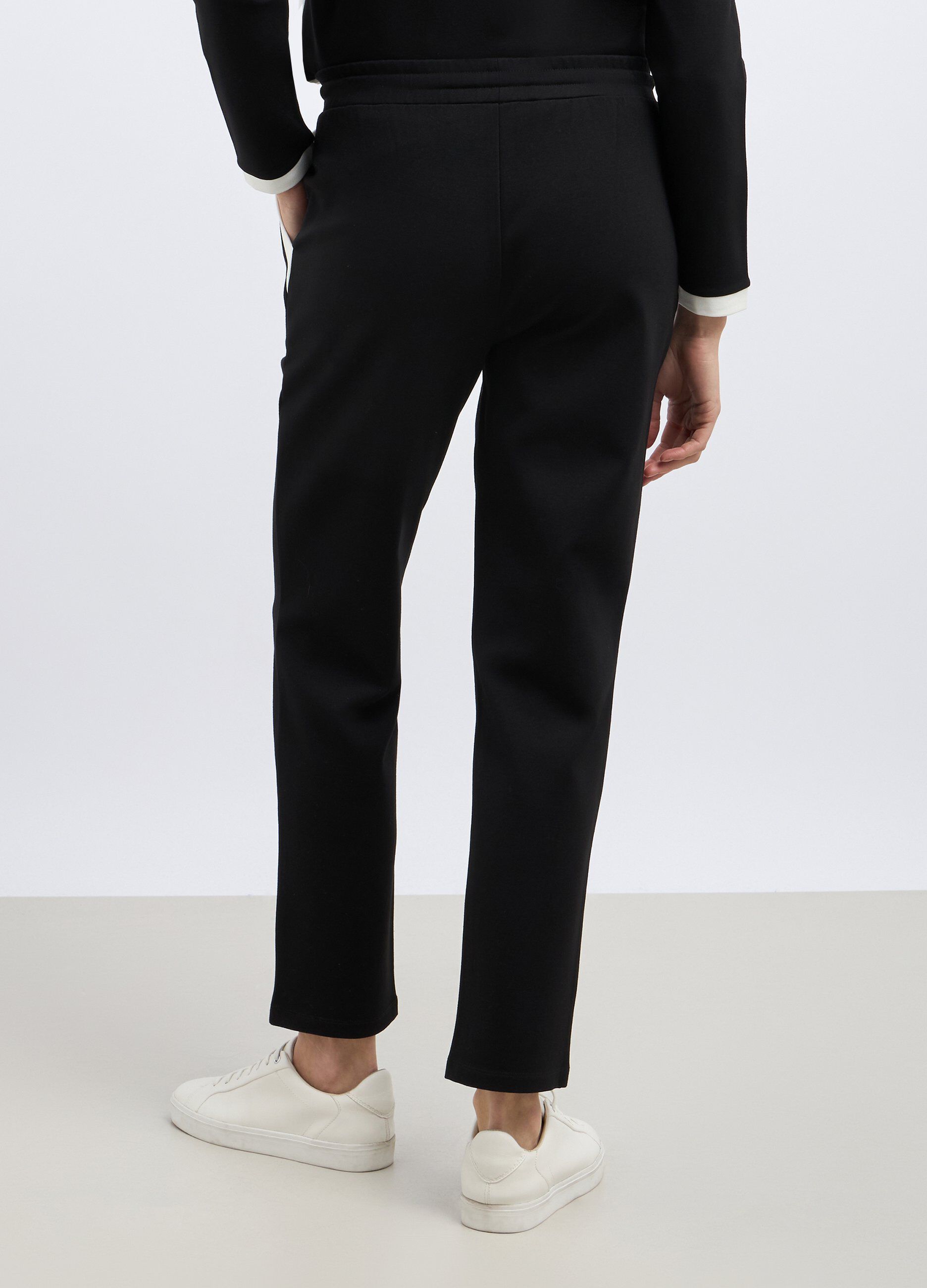 Jogger in misto viscosa stretch donna_1
