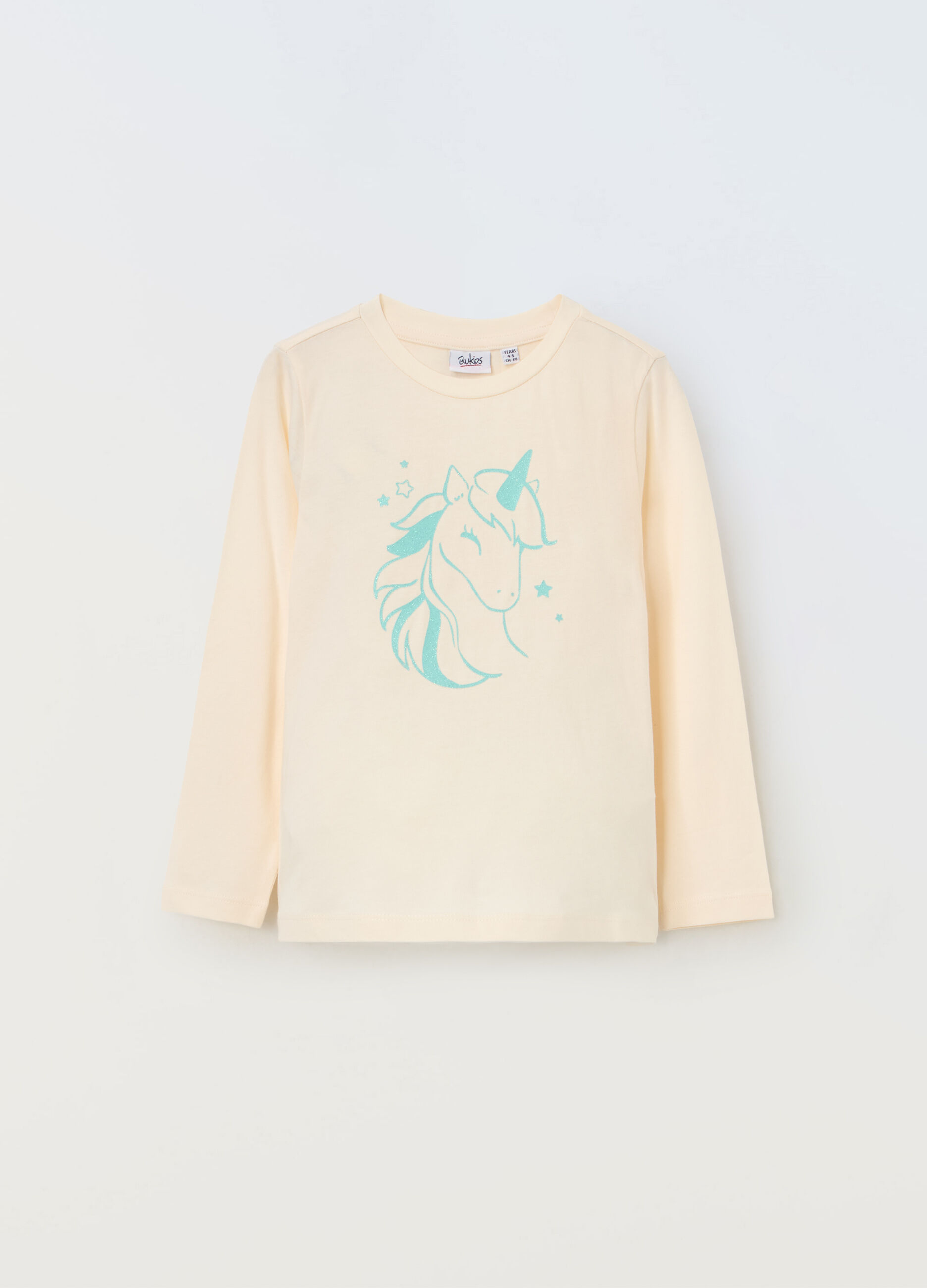 T-shirt in puro cotone bambina_0