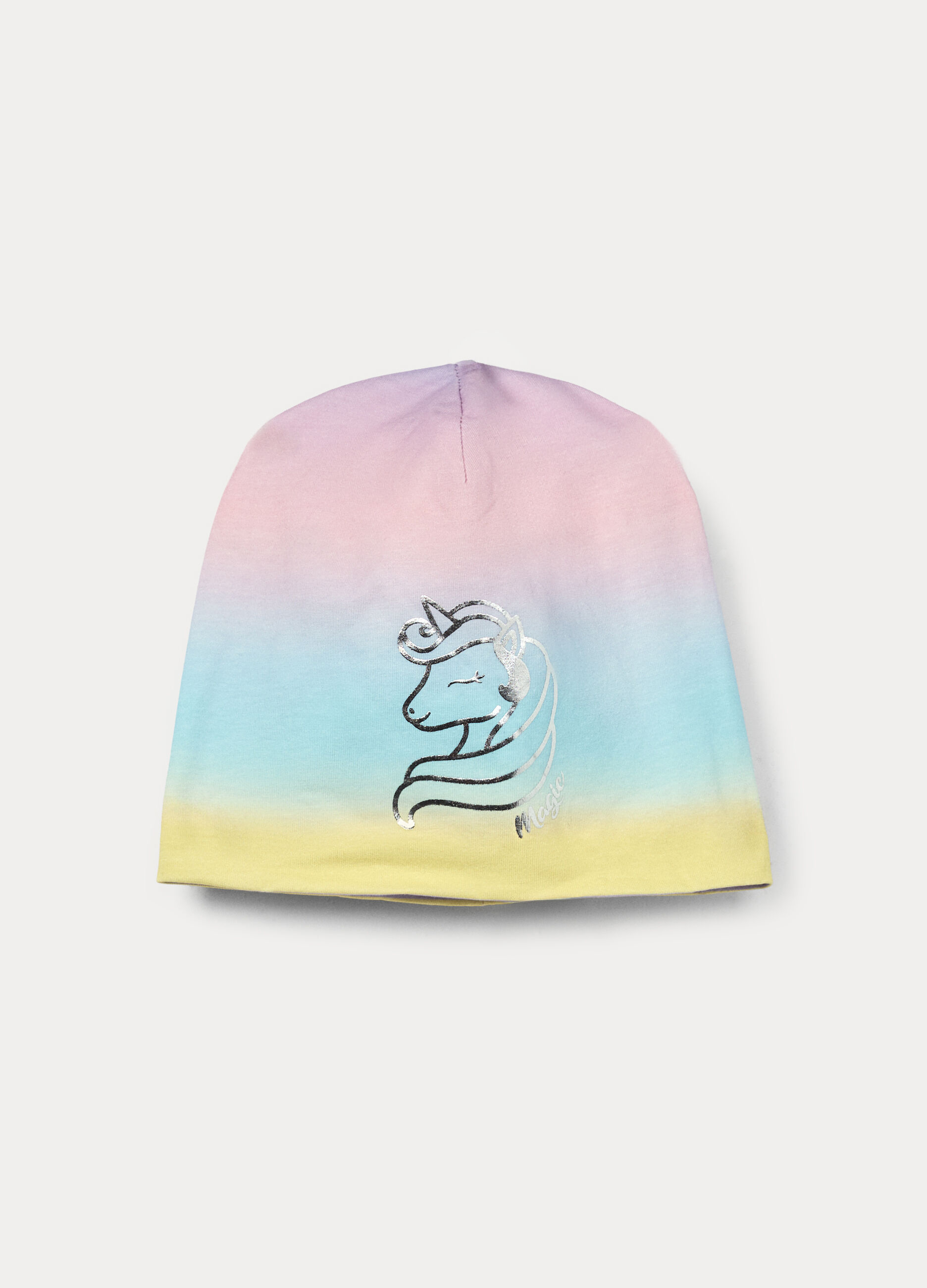 Berretto in french terry di cotone stretch_0