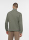 Felpa con mezza zip in piquet misto cotone uomo_1
