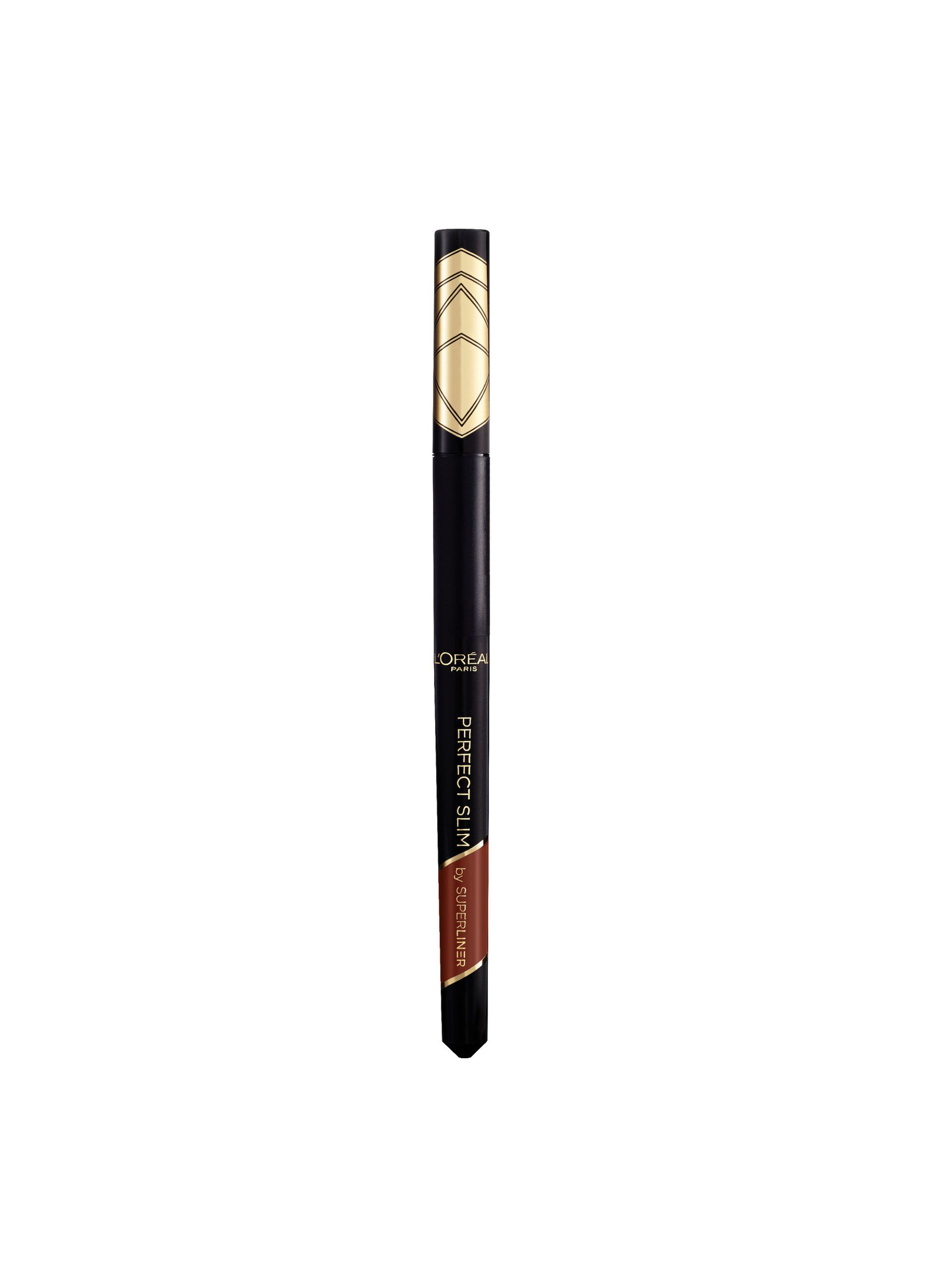 L'Oréal Paris Eyeliner in Penna Superliner Perfect Slim, Tratto Preciso, Tenuta Fino a 24H, Colore: Brown (03)._0