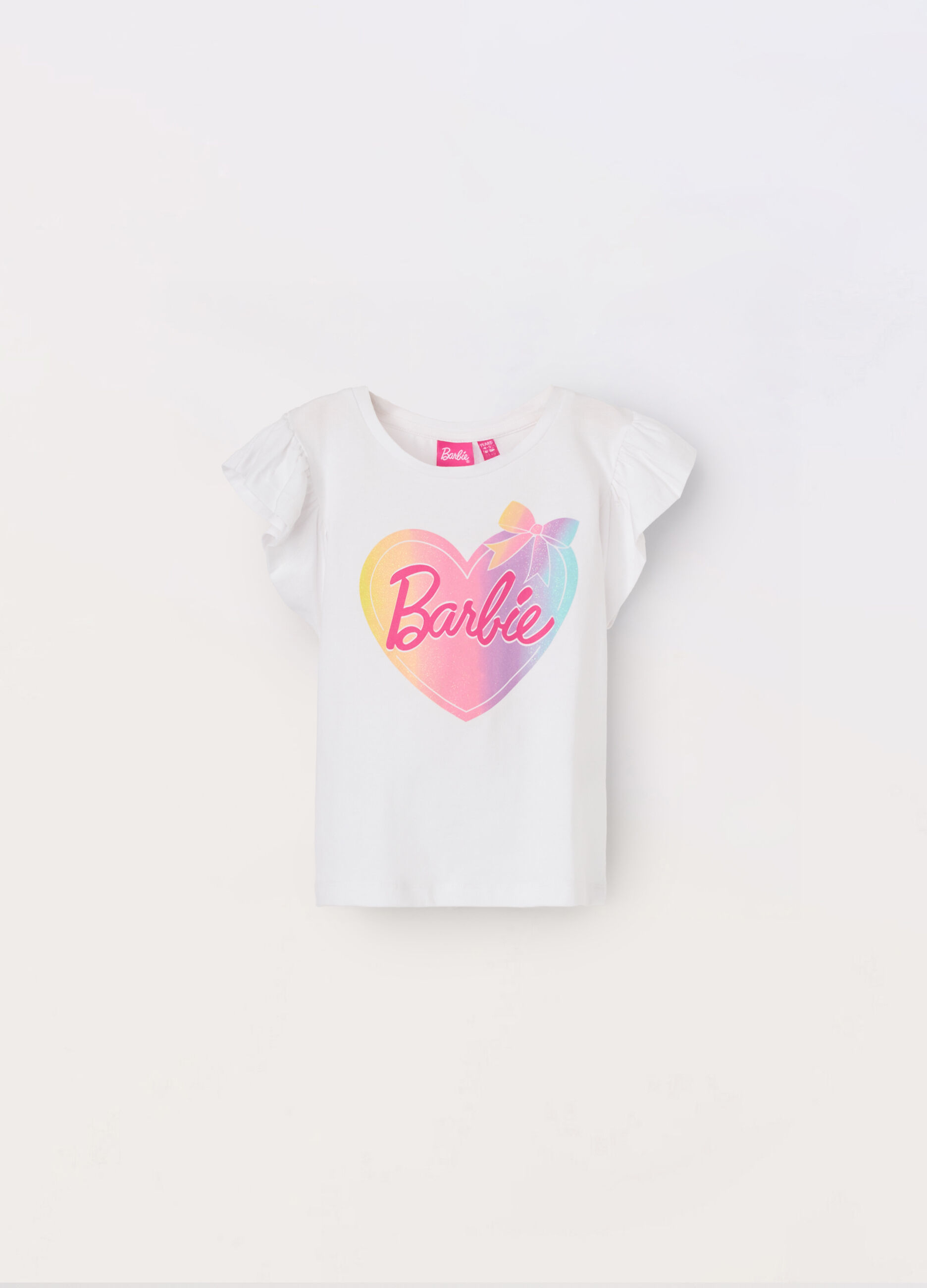 T-shirt Hello Barbie in puro cotone bambina